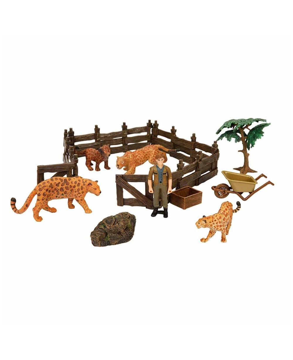 Breadcrumbut, Sunman, Wild Life Vahşi Hayvanlar Çiftlik Seti 26915 Leopar