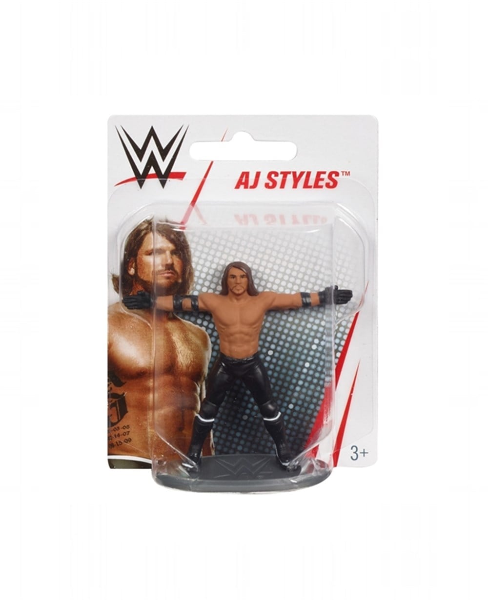 Breadcrumbut, WWE, WWE Mini Figürler GGJ18 GHW25 Aj Styles