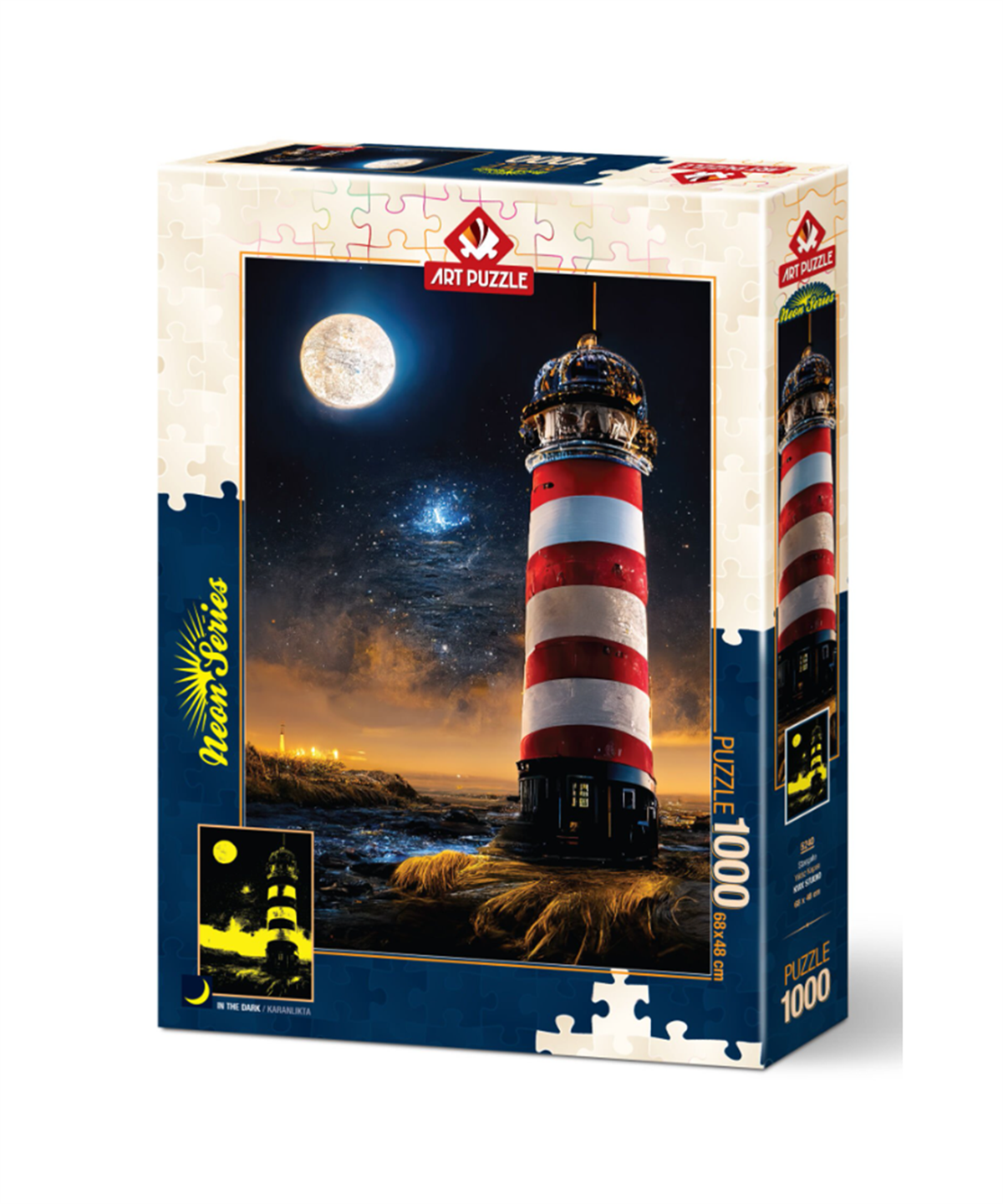 Breadcrumbut, ART PUZZLE, YILDIZ KAPISI-1000 PARCA NEON