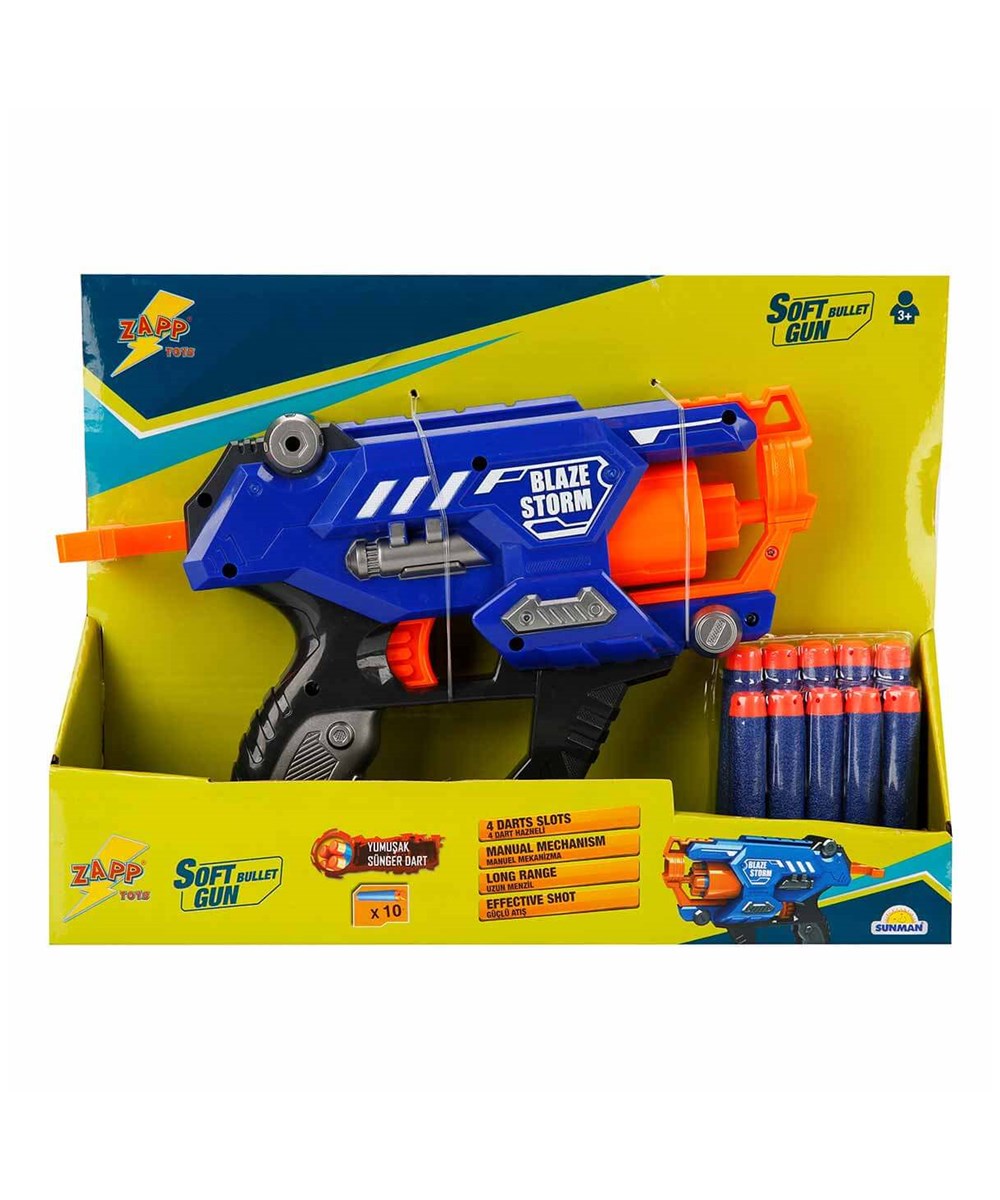 Breadcrumbut, Sunman, Zapp Toys Zapp Sünger Dart Atan Silah 25 cm.