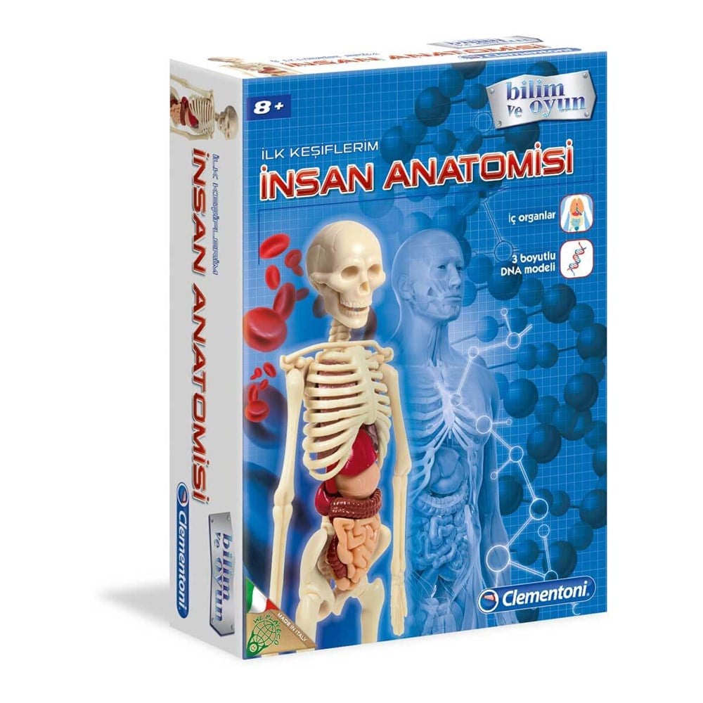 8005125642977, İlk Keşiflerim - İnsan Anatomisi Clementoni 64297