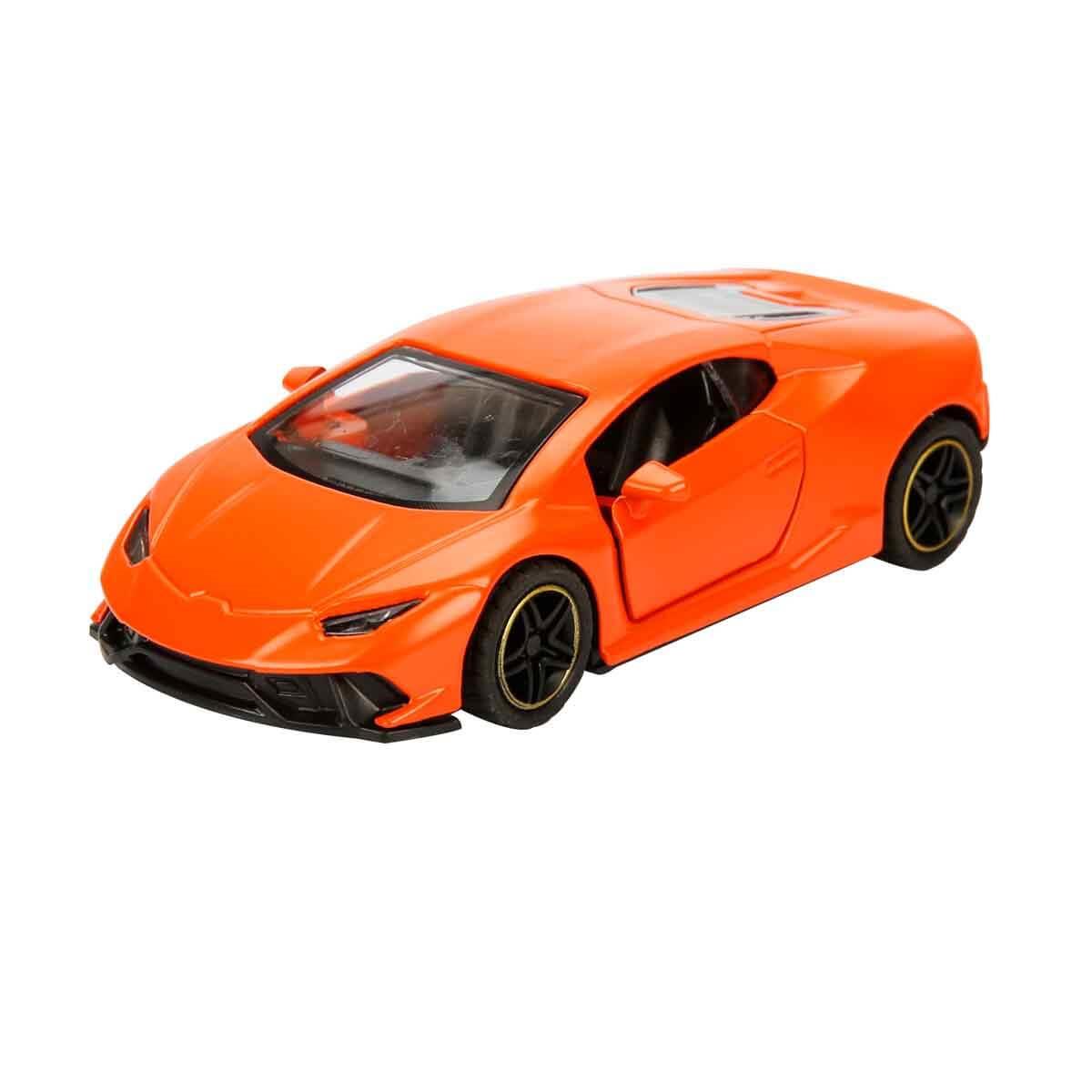 Çek-Bırak ve Sürmeli Arabalar, Sunman, 1:43 Maxx Wheels Spor Araba 9 cm 39120 Turuncu