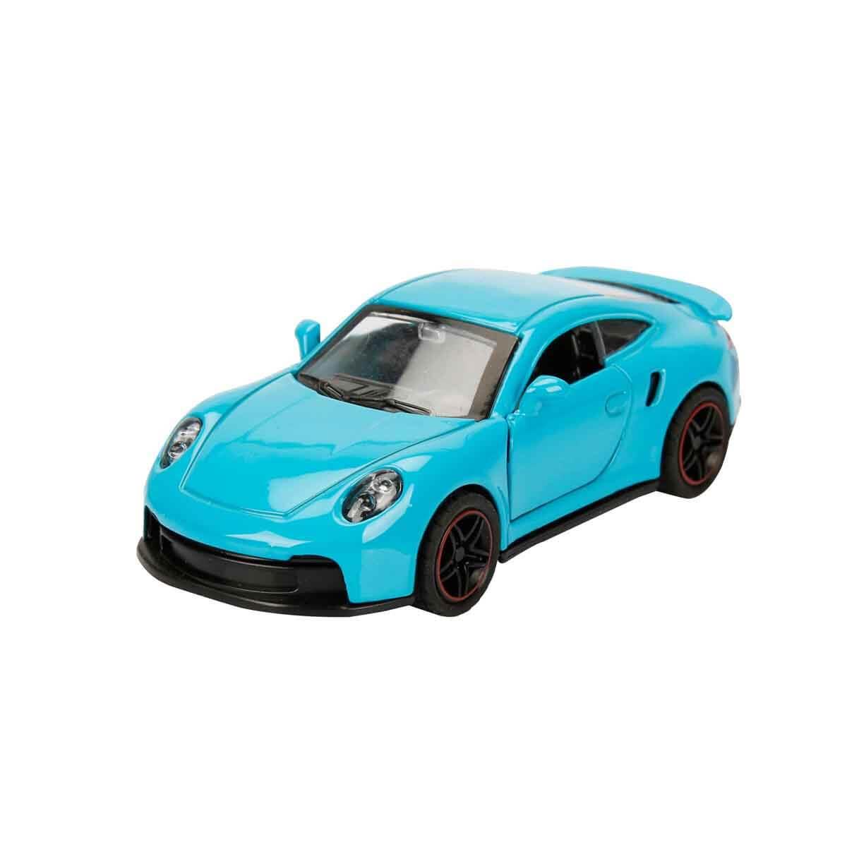 Çek-Bırak ve Sürmeli Arabalar, Sunman, 1:43 Maxx Wheels Spor Araba 9 cm 39120 Mavi