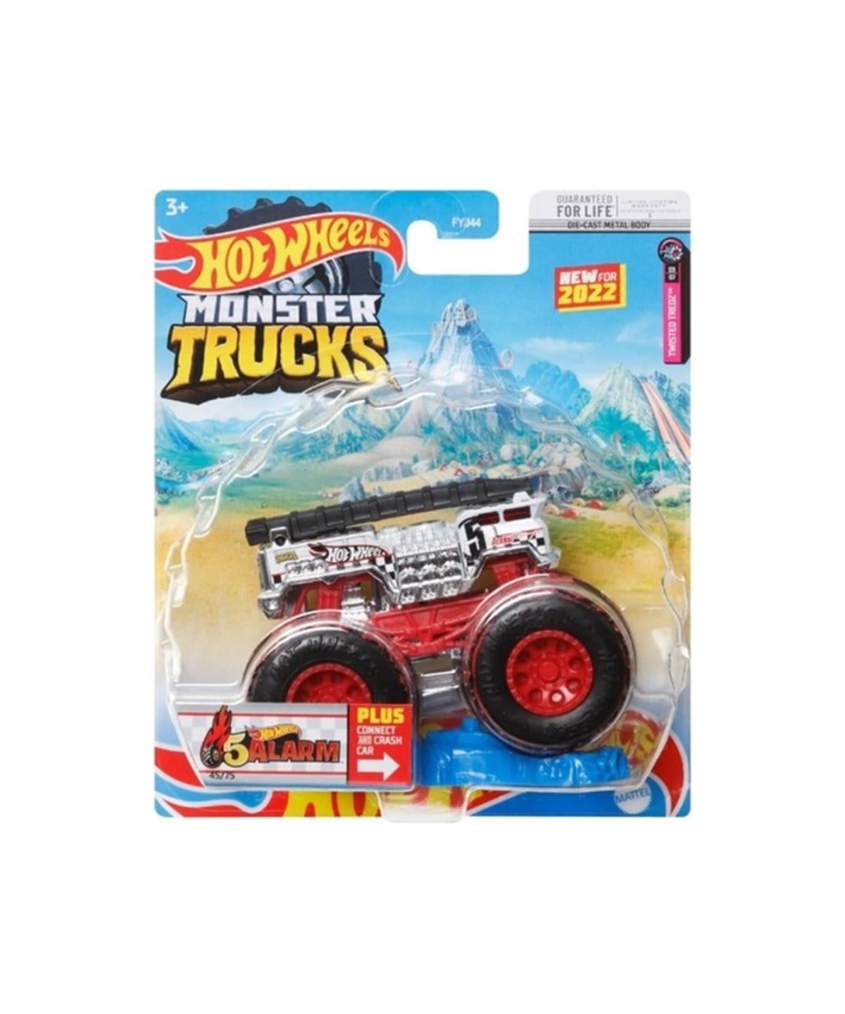Çek-Bırak ve Sürmeli Arabalar, Hot Wheels, 1:64 Hot Wheels Monster Trucks Araba FYJ44 HGC98 5Alarm