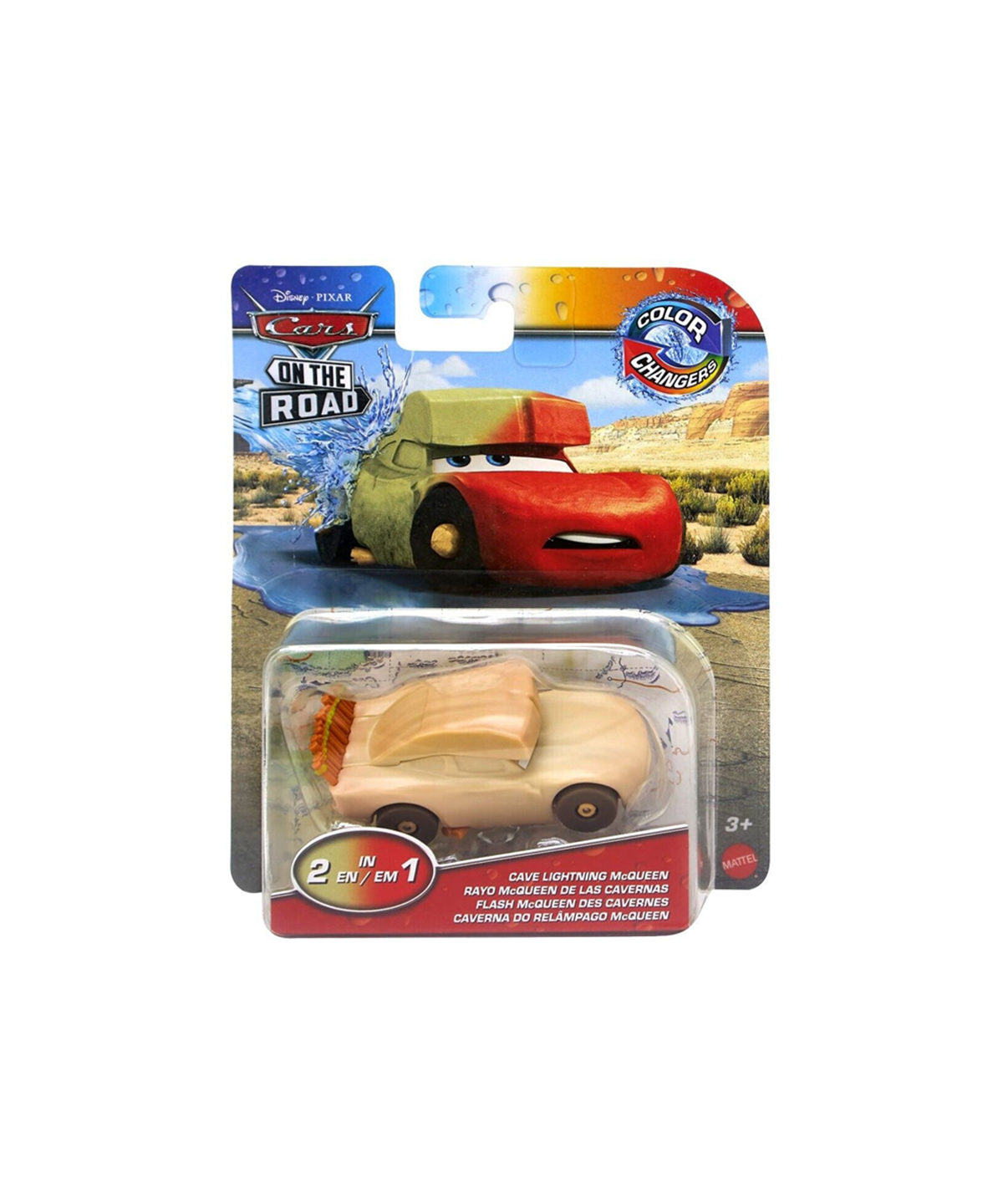 Çek-Bırak ve Sürmeli Arabalar, ŞİMŞEK MCQUEEN, Cars Renk Değiştiren Araçlar GNY94 HMD67 Cave Lightning McQueen