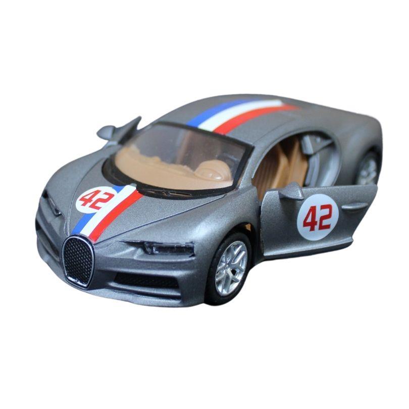 Çek-Bırak ve Sürmeli Arabalar, Ceren, CTOY 1:32 Çek Bırak Kapıları Açılan Spor Araba 63261 Gri