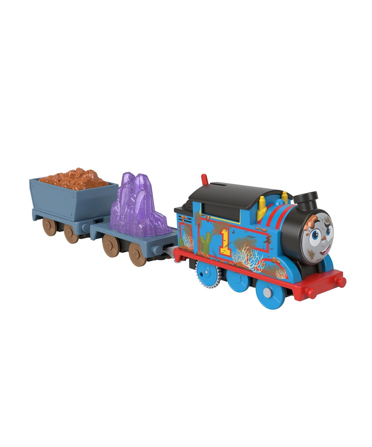 Çek-Bırak ve Sürmeli Arabalar, Thomas ve Arkadaşları, Fisher Price Thomas ve Arkadaşları Büyük Tekli Tren HFX97 HJV43 Crystal Caves Thomas