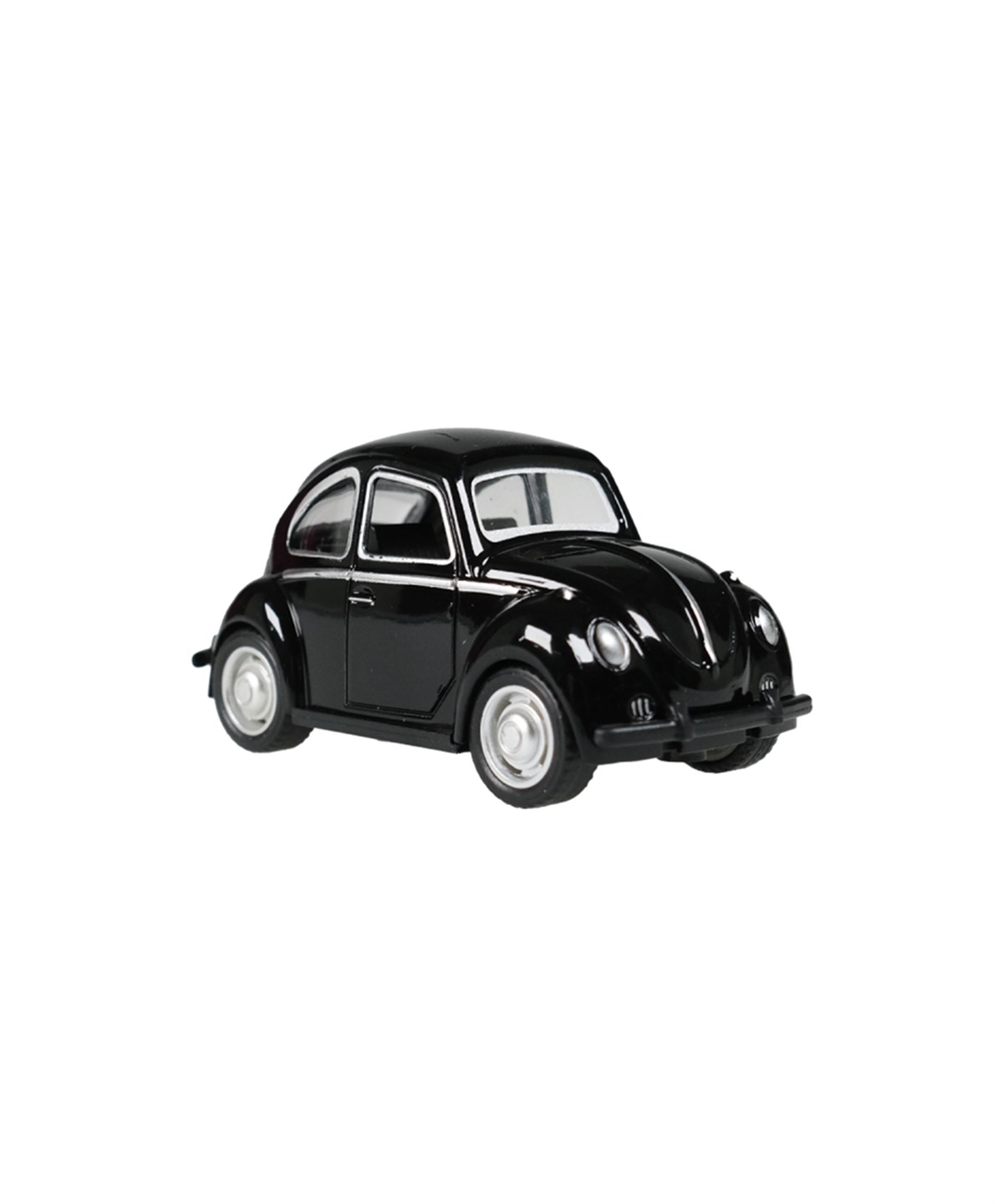 Çek-Bırak ve Sürmeli Arabalar, OSMAN KIZILKAYA, KZL Mini Boy Metal Çek Bırak Vos Vos 91045 Siyah
