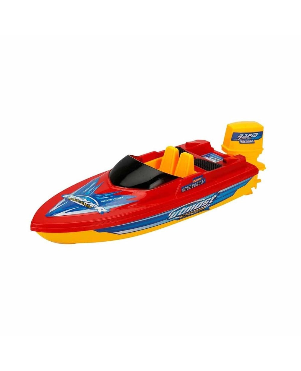 Çek-Bırak ve Sürmeli Arabalar, Sunman, Maxx Wheels Passion Summer Tekne 30 cm. 09630 Kırmızı