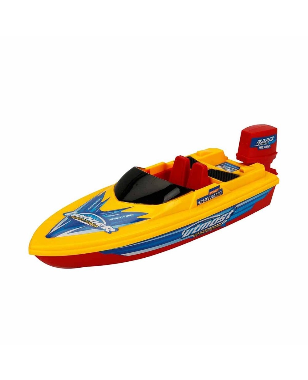 Çek-Bırak ve Sürmeli Arabalar, Sunman, Maxx Wheels Passion Summer Tekne 30 cm. 09630 Sarı