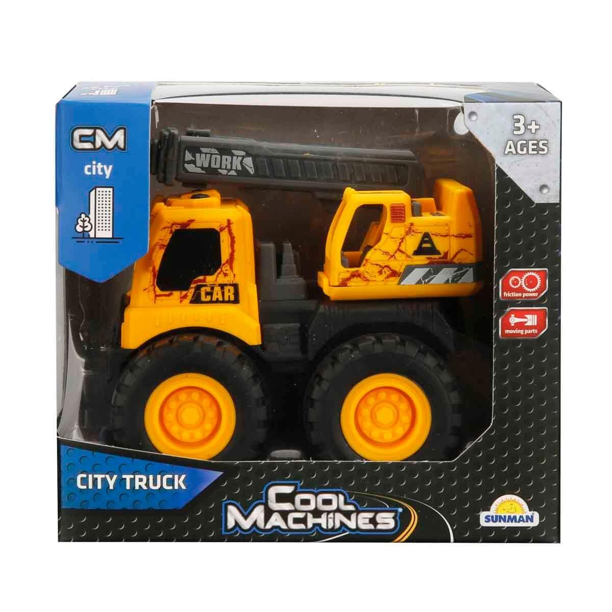 Çek-Bırak ve Sürmeli Arabalar, Sunman, Sürtmeli Şehir Aracı 47132 Sarı Vinç