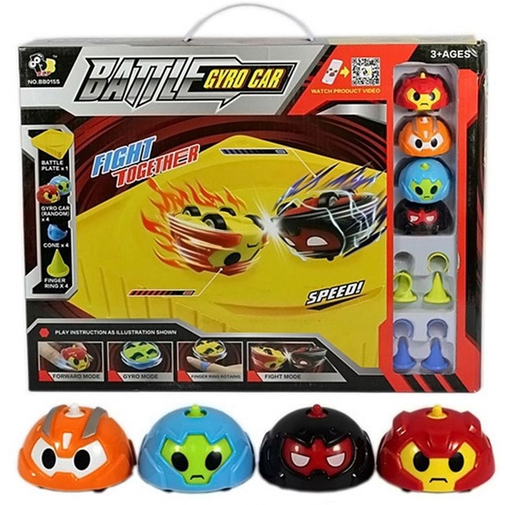 Whirly Akrobat Arabalar Oyun Seti Arenalı - Battle Gyro Car