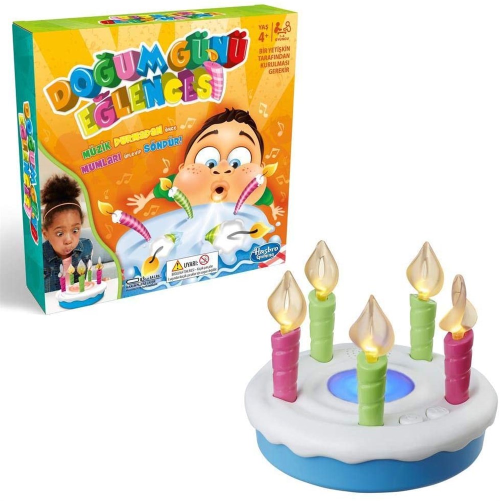 Çocuk Kutu Oyunları, Hasbro Game, Hasbro Doğum Günü Eğlencesi E0887