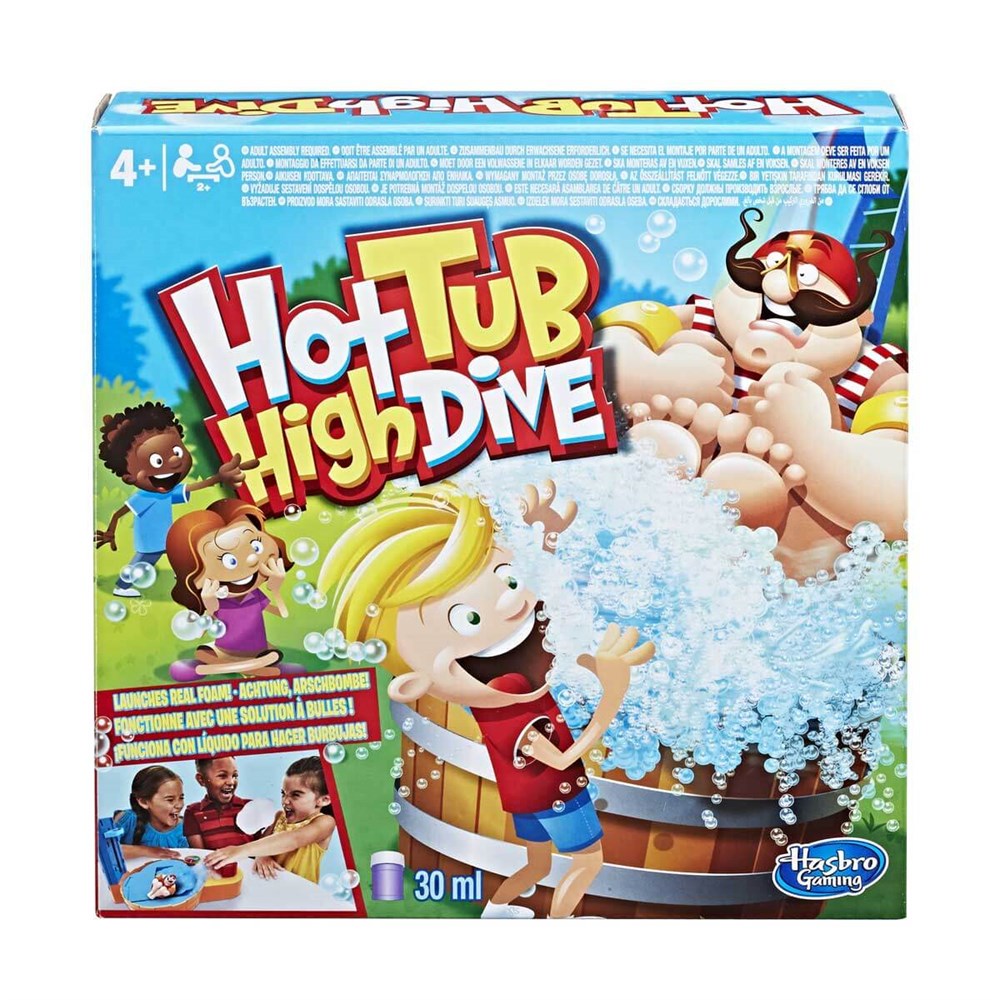 Çocuk Kutu Oyunları, Hasbro Game, Hot Tub High Dive Oyunu E1919
