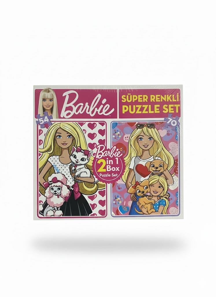 Çocuk Puzzle, DIYTOY, 2 in 1 Puzzle 54+70 Parça