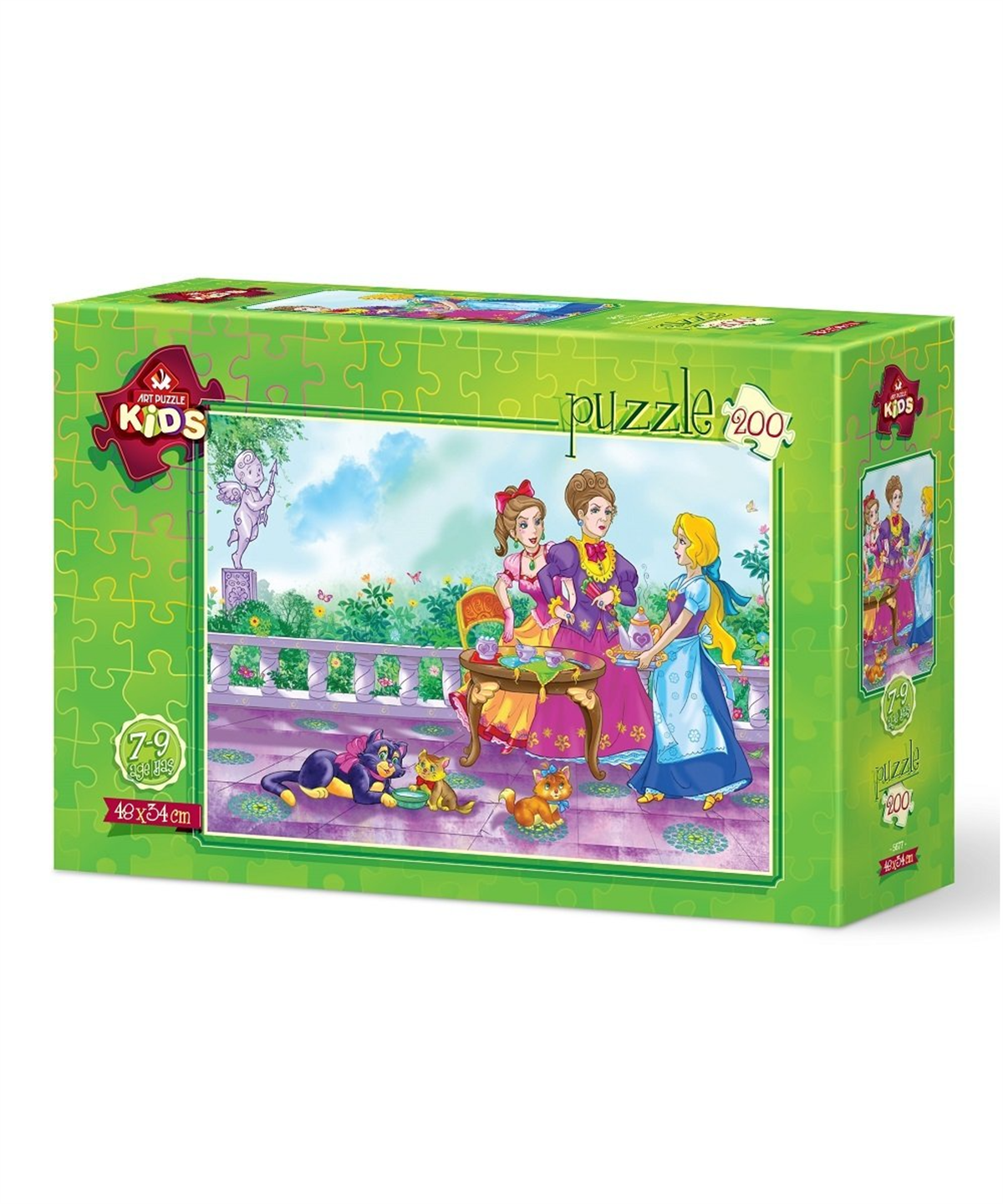 Çocuk Puzzle, ART PUZZLE, Art Çocuk Puzzle Hizmetçi Prenses 200 Parça