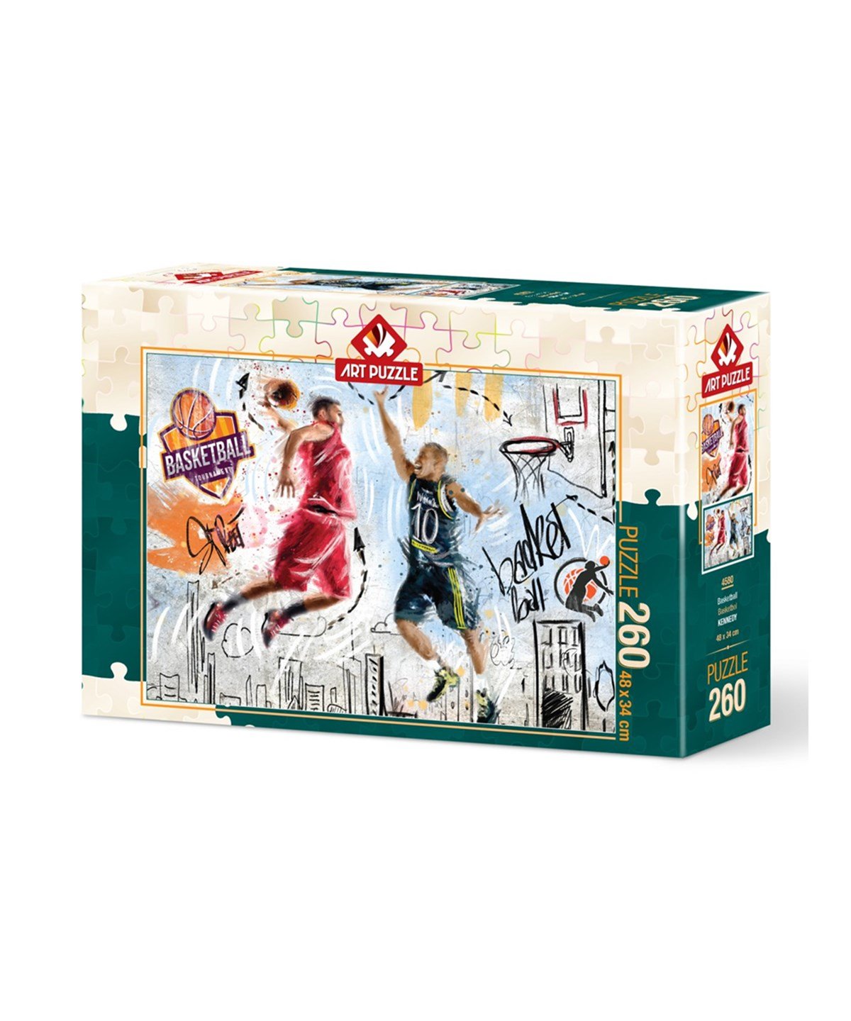 Çocuk Puzzle, ART PUZZLE, BASKETBOL - 260 PARÇA 4580