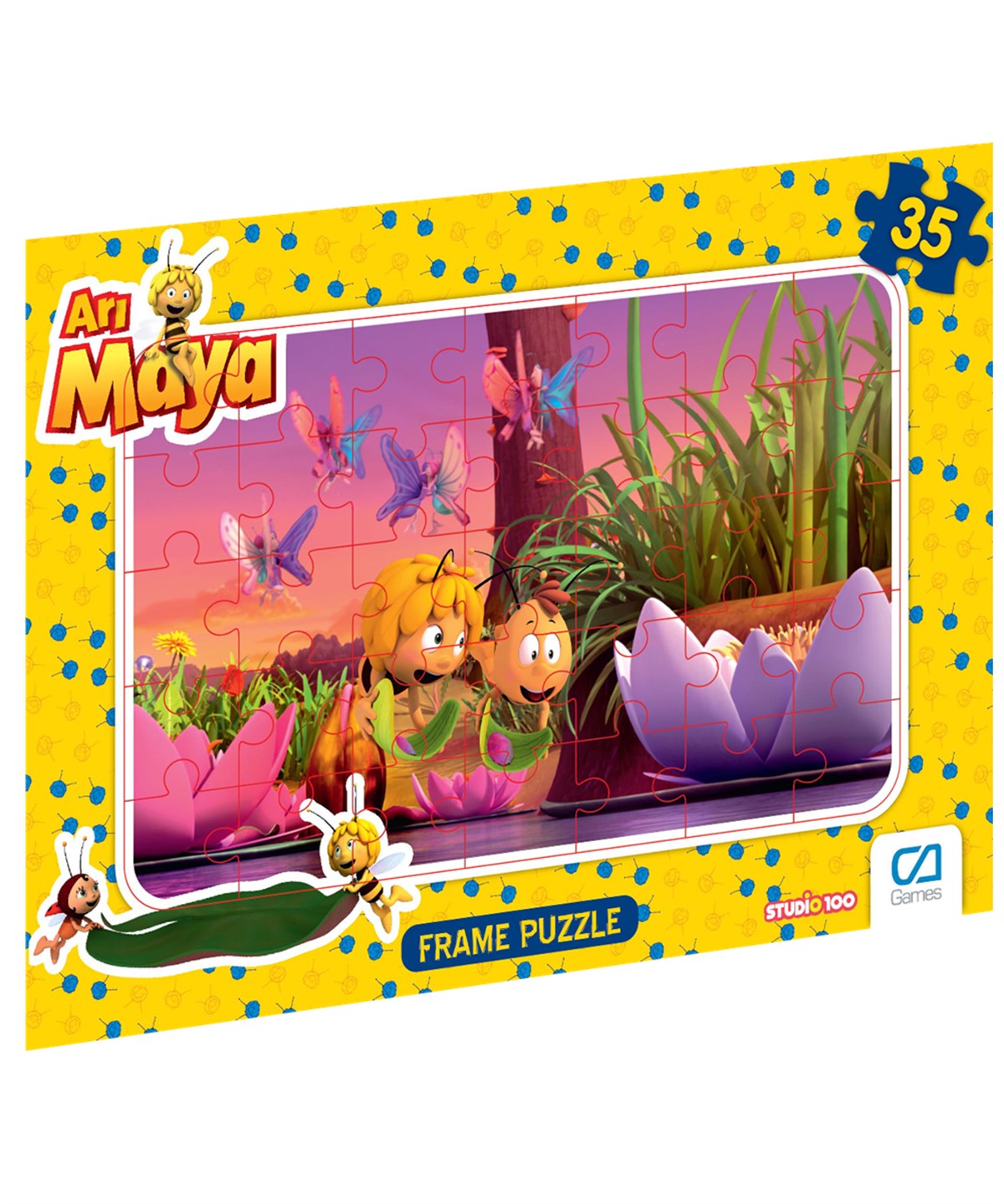Çocuk Puzzle, CA Games, CA Games 5048 Arı Maya Frame Puzzle 35 40138
