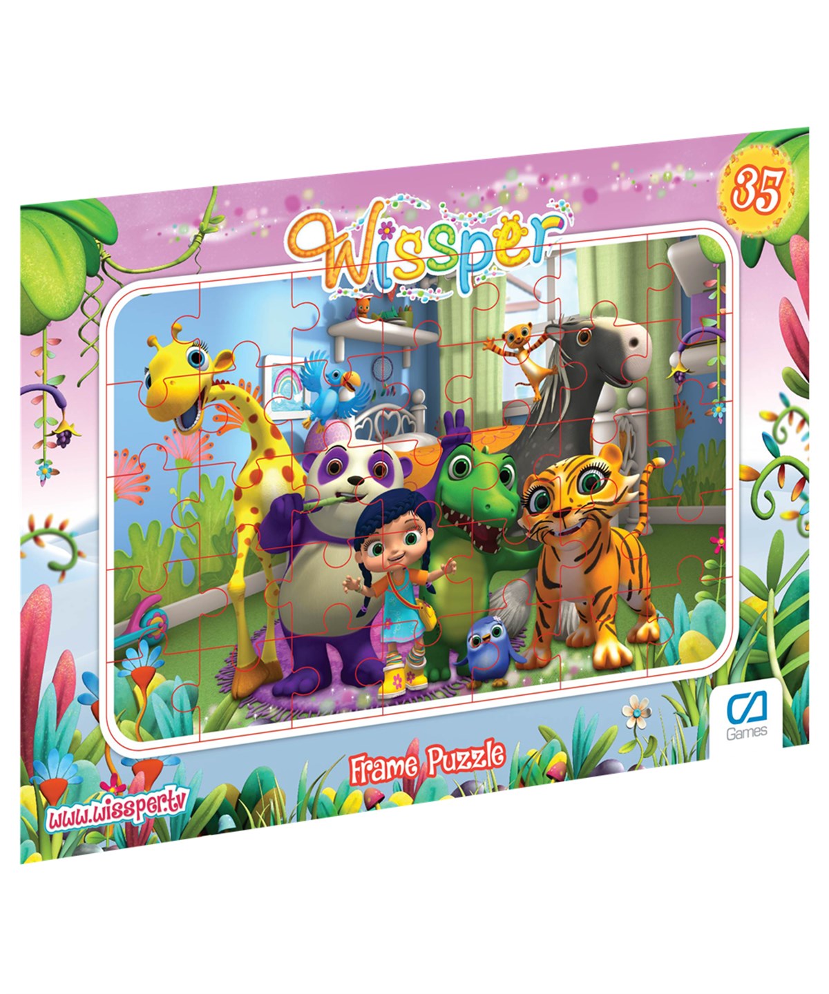 Çocuk Puzzle, CA Games, CA Games 5062 Wissper Frame Puzzle 35 40794