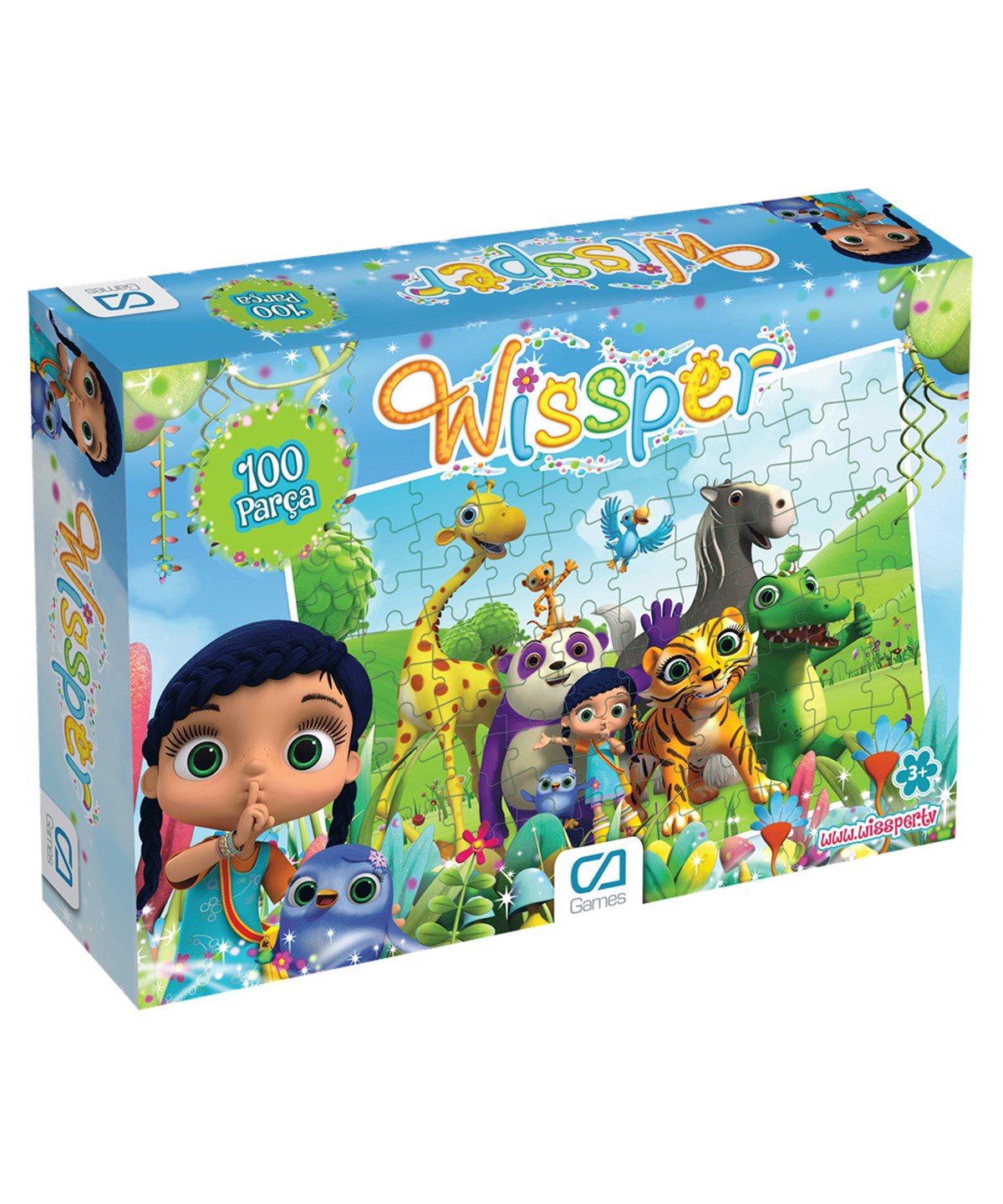Çocuk Puzzle, CA Games, CA Games 5067 Wissper Puzzle 100