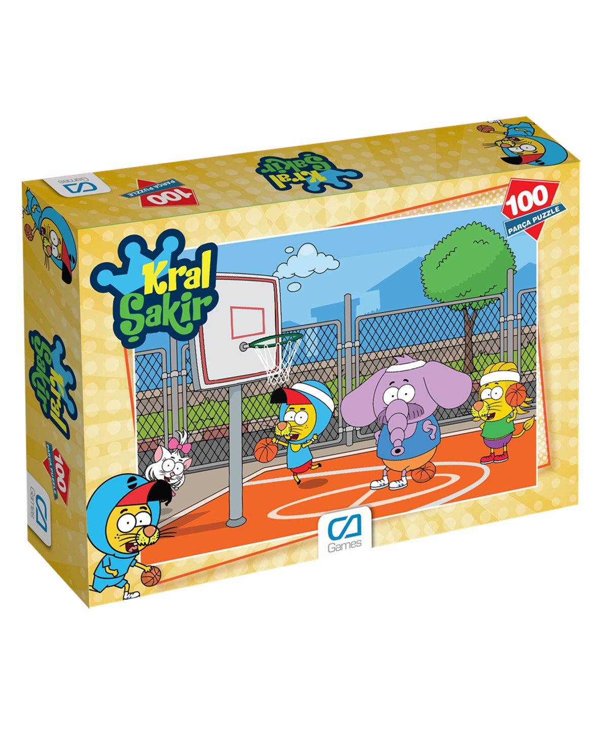 Çocuk Puzzle, CA Games, CA Games 5068 Kral Şakir Puzzle 100