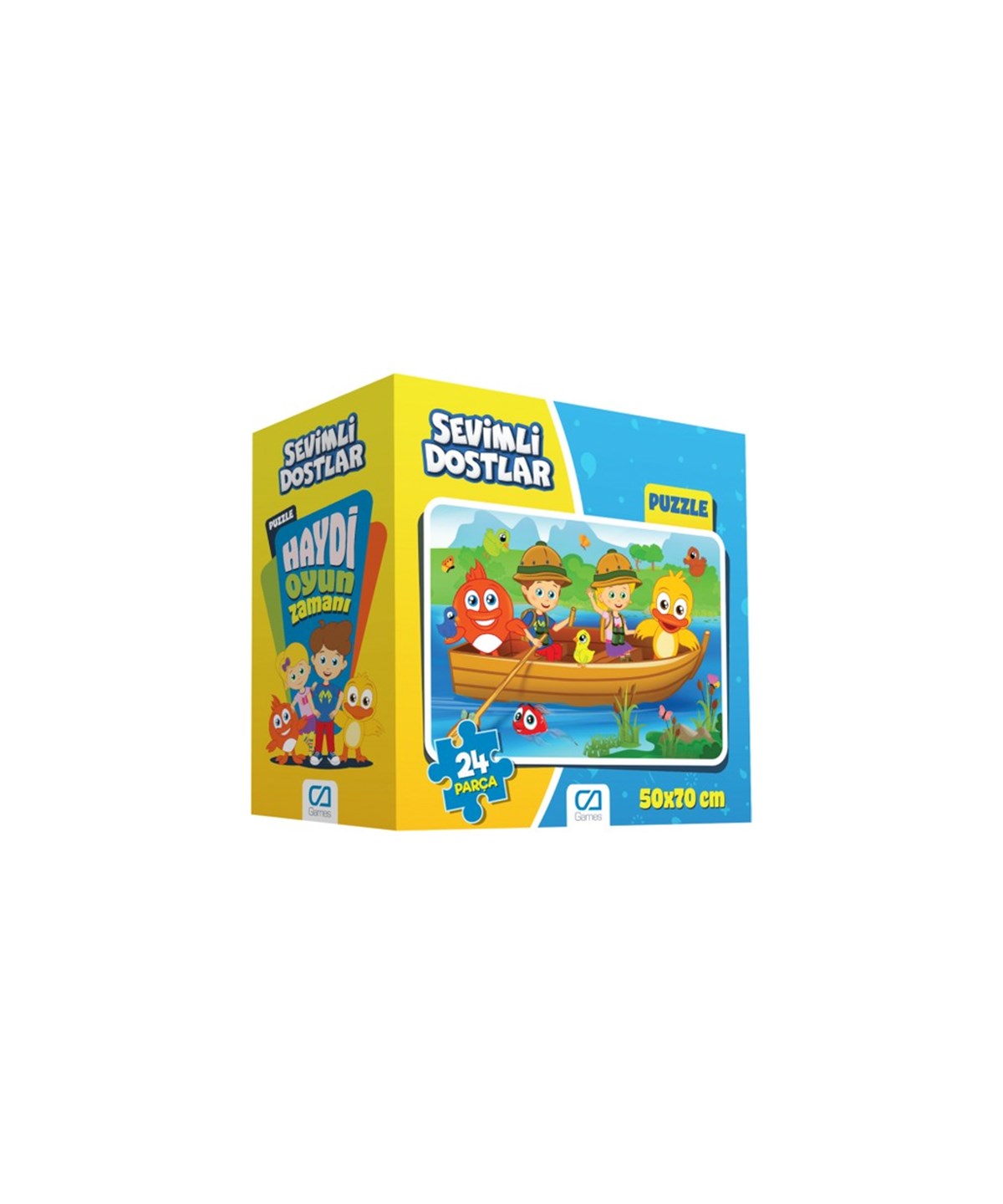 Çocuk Puzzle, CA Games, CA Games 5120 Sevimli Dostlar Yer Puzzle