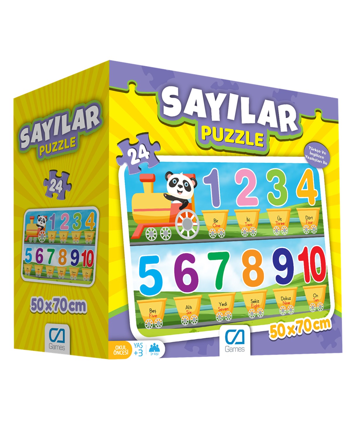 Çocuk Puzzle, CA Games, CA Games 5134 Sayılar Yer Puzzle