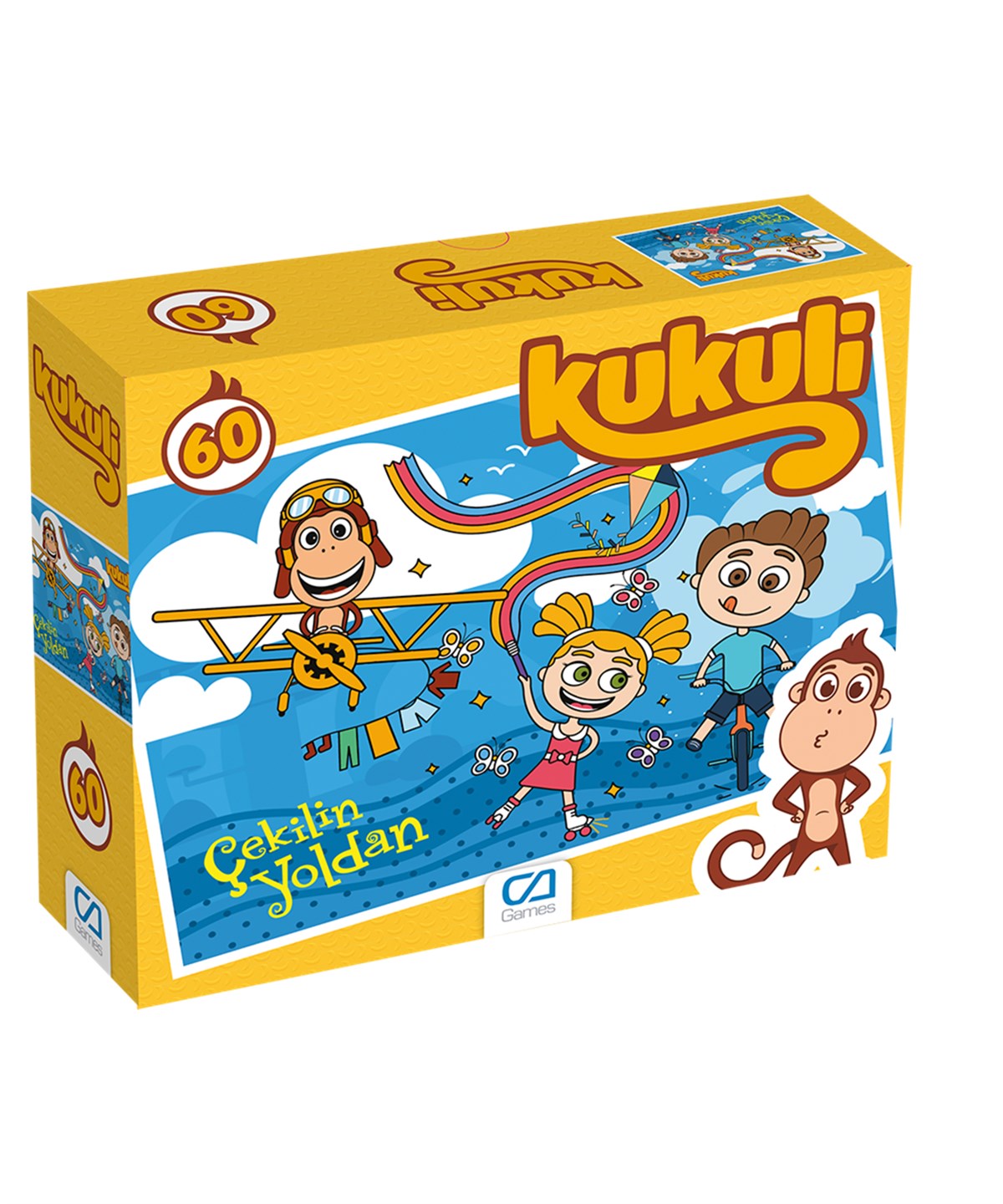 Çocuk Puzzle, CA Games, CA Games 5136 Kukuli 60 Parça Puzzle