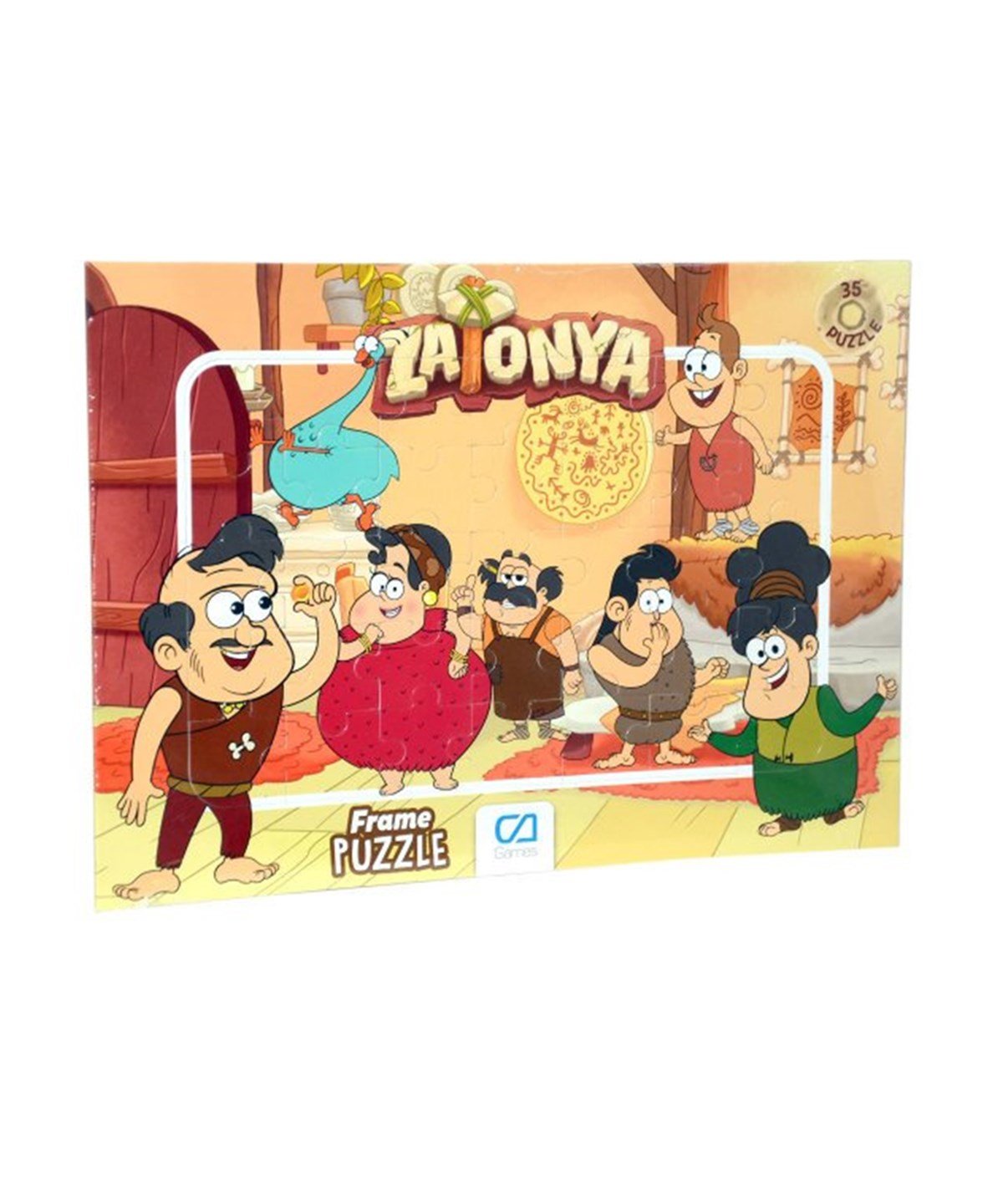 Çocuk Puzzle, CA Games, CA Games 5143-5144 Zatonya Frame Puzzle 35