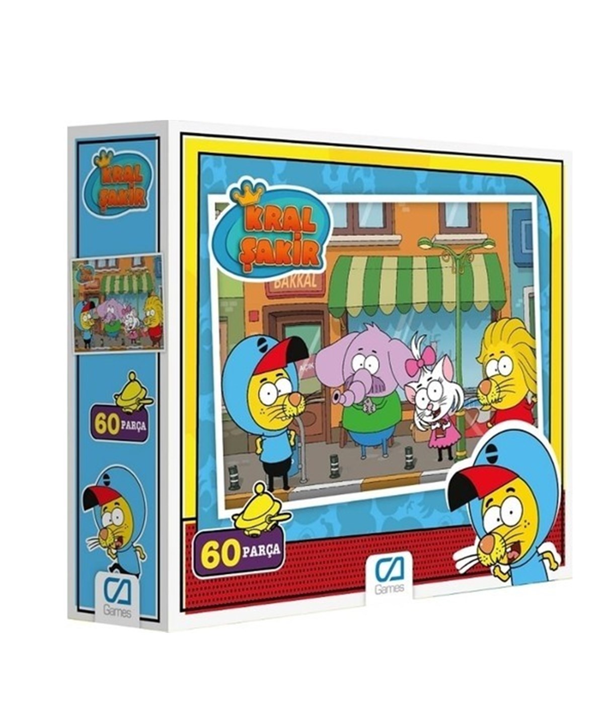 Çocuk Puzzle, CA Games, CA Games Kral Şakir 60 Parça Puzzle 5095