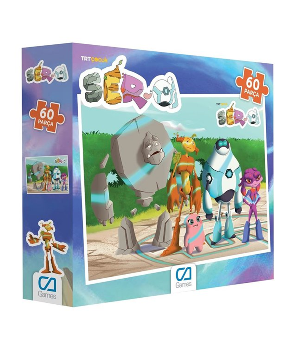 Çocuk Puzzle, CA Games, CA Games Ser-A Puzzle 60 Parça