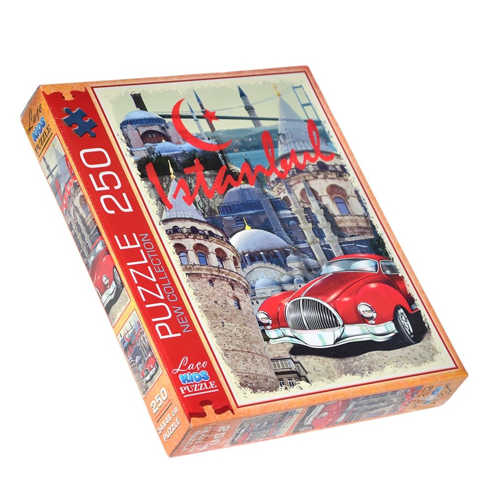 Çocuk Puzzle, Laço Kids, Kolay İstanbul 250 Parça Çocuk Yapboz