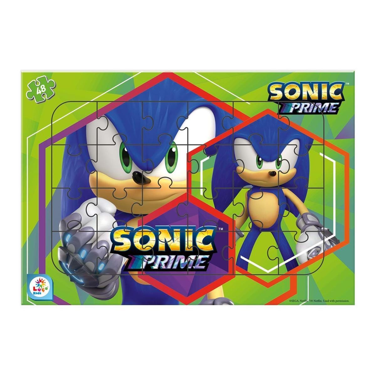 Çocuk Puzzle, Laço Kids, Laço Kids Frame Sonic Puzzle 48 Parça SO7869