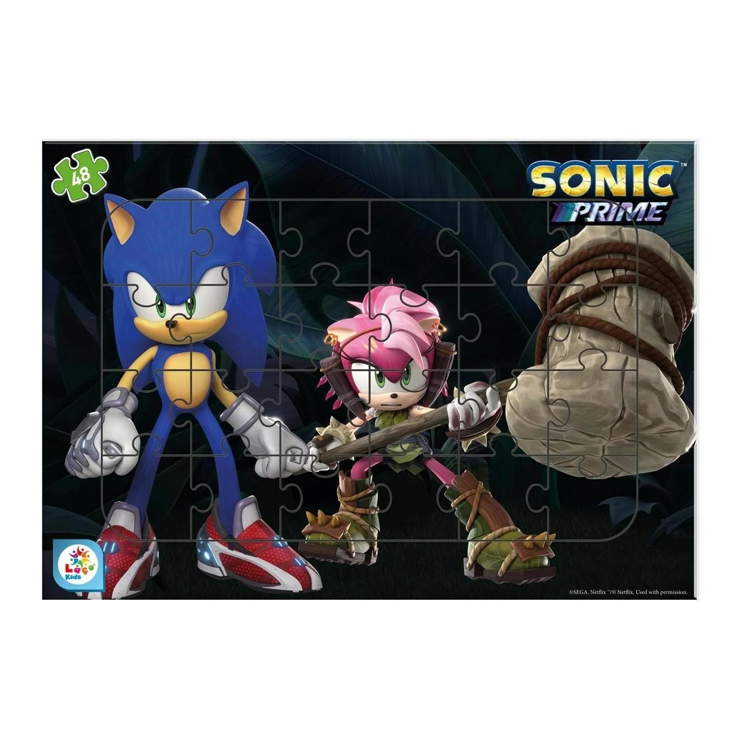 Çocuk Puzzle, Laço Kids, Laço Kids Frame Sonic Puzzle 48 Parça SO7868