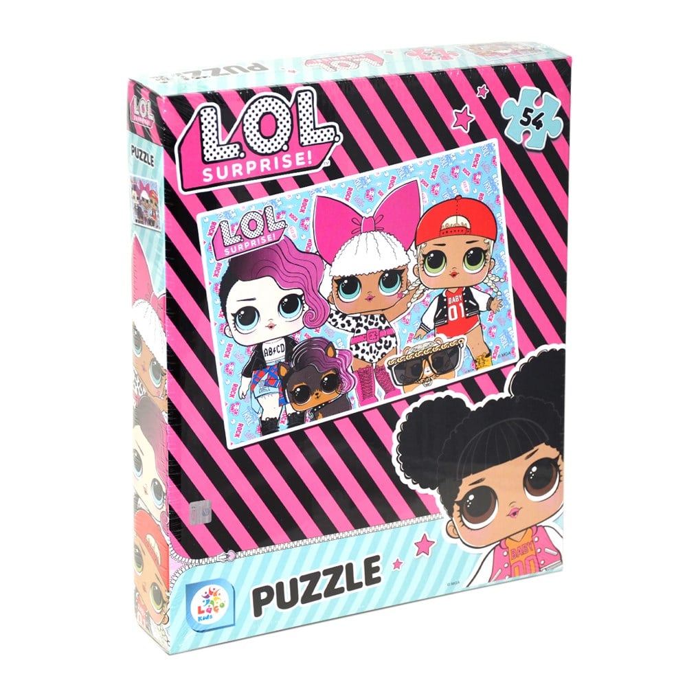 Çocuk Puzzle, Laço Kids, LOL Bebek Puzzle 54Parça Çocuk Yapboz