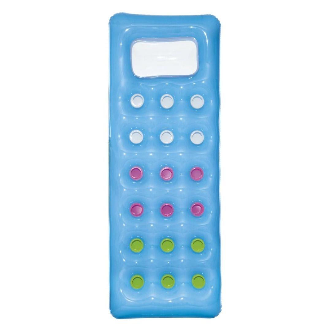 Deniz ve Havuz Ürünleri, OSMAN KIZILKAYA, Bestway Bardaklı Deniz ve Havuz Yatağı 188x71 cm 43040 Mavi