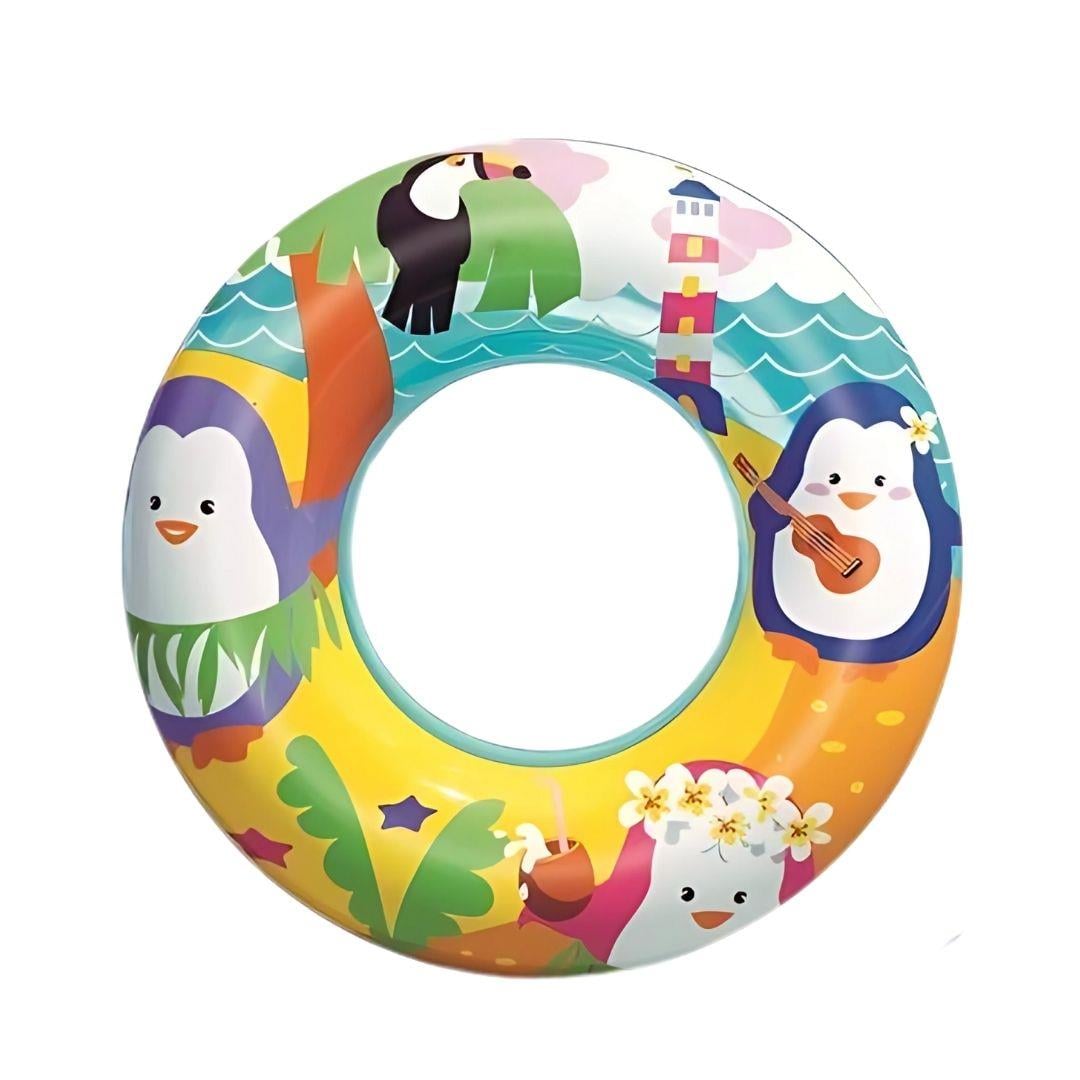 Deniz ve Havuz Ürünleri, OSMAN KIZILKAYA, Bestway Desenli Çocuk Simit 51cm 49803 Penguen Desenli