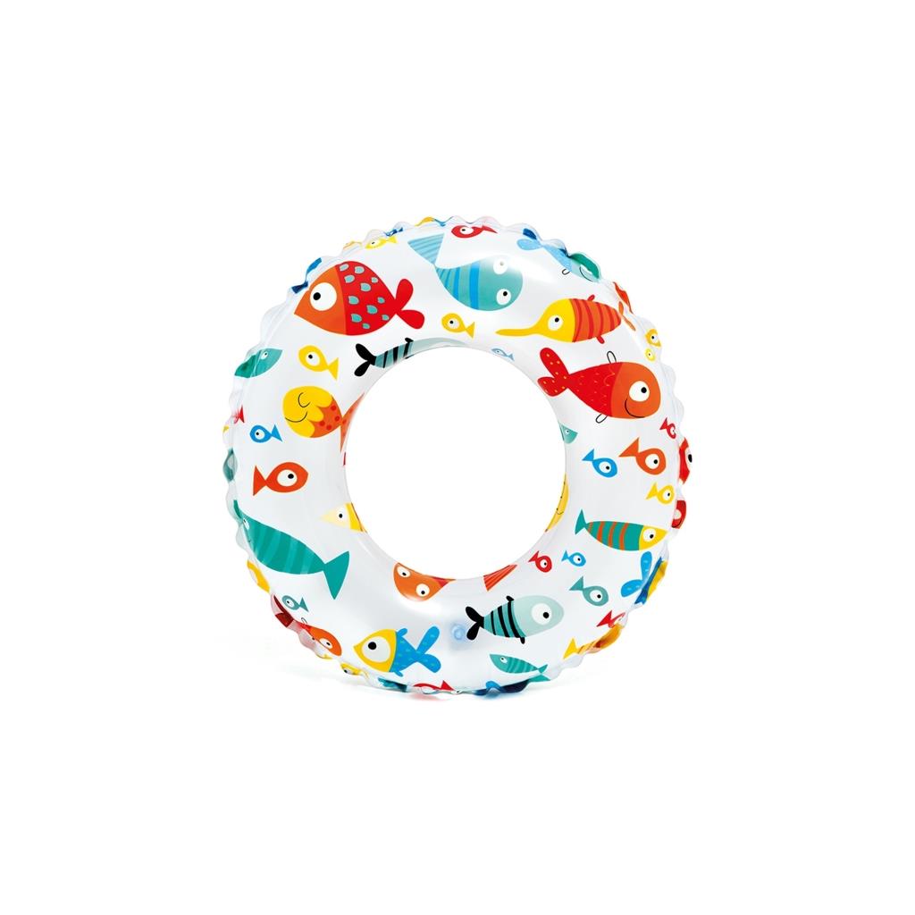 Deniz ve Havuz Ürünleri, intex, Intex Desenli Simit 51 cm 3-6 Yaş 52302 Balık Desenli