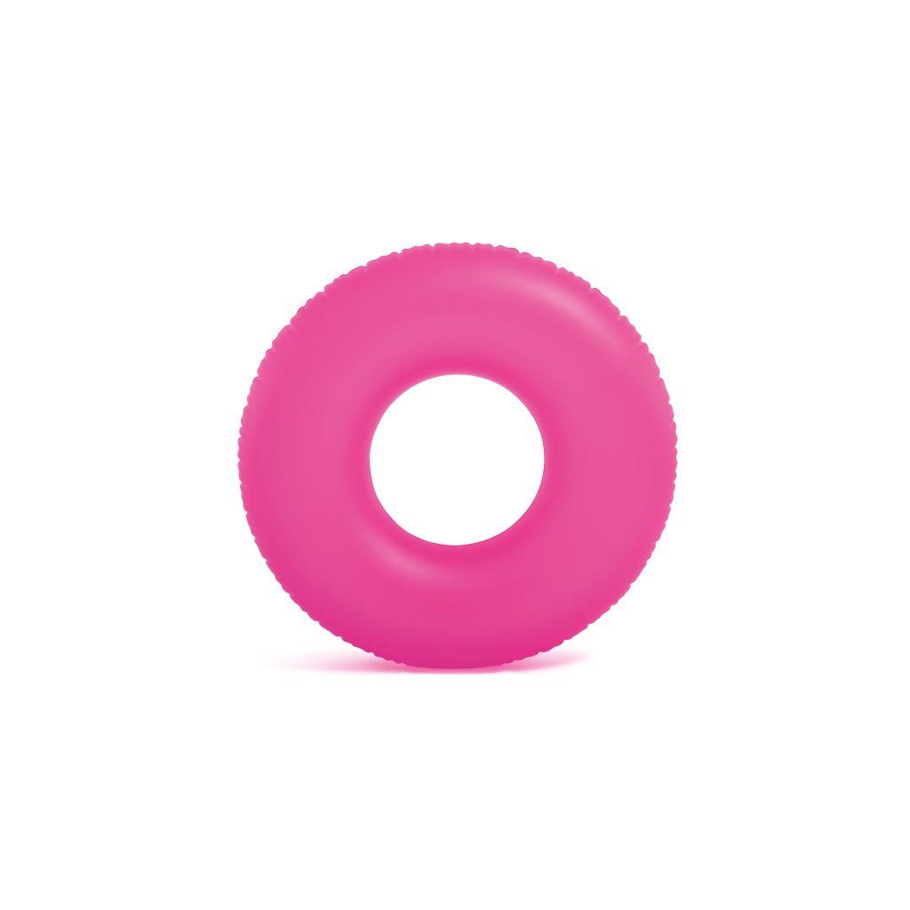 Deniz ve Havuz Ürünleri, intex, Intex Neon Renkli Simit 91 cm 9+ Yaş 52623 Pembe