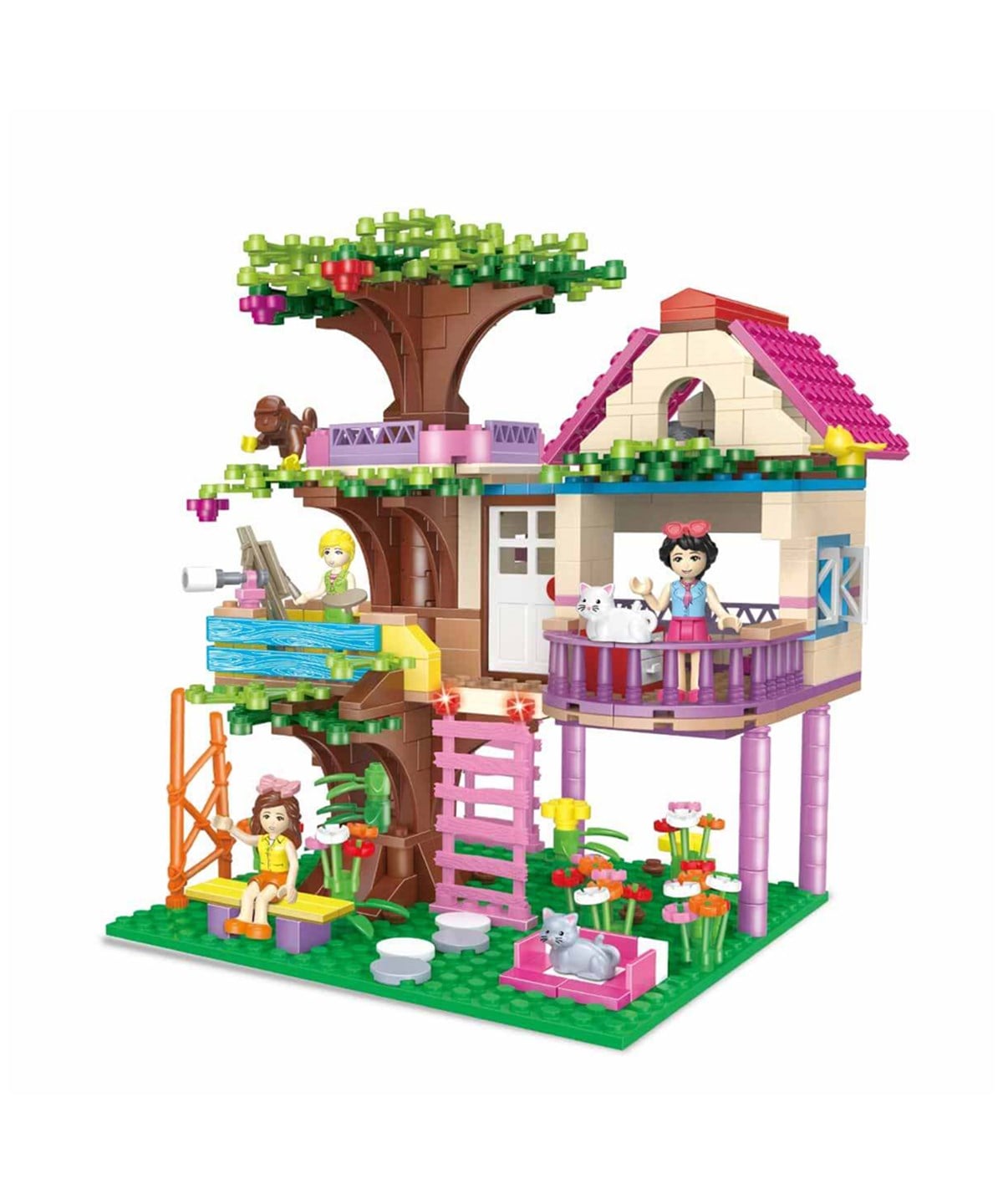 Diğer Lego Setleri, Sunman, BLX Ağaç Ev 560 Parça C0213 560 Parça Lego Seti
