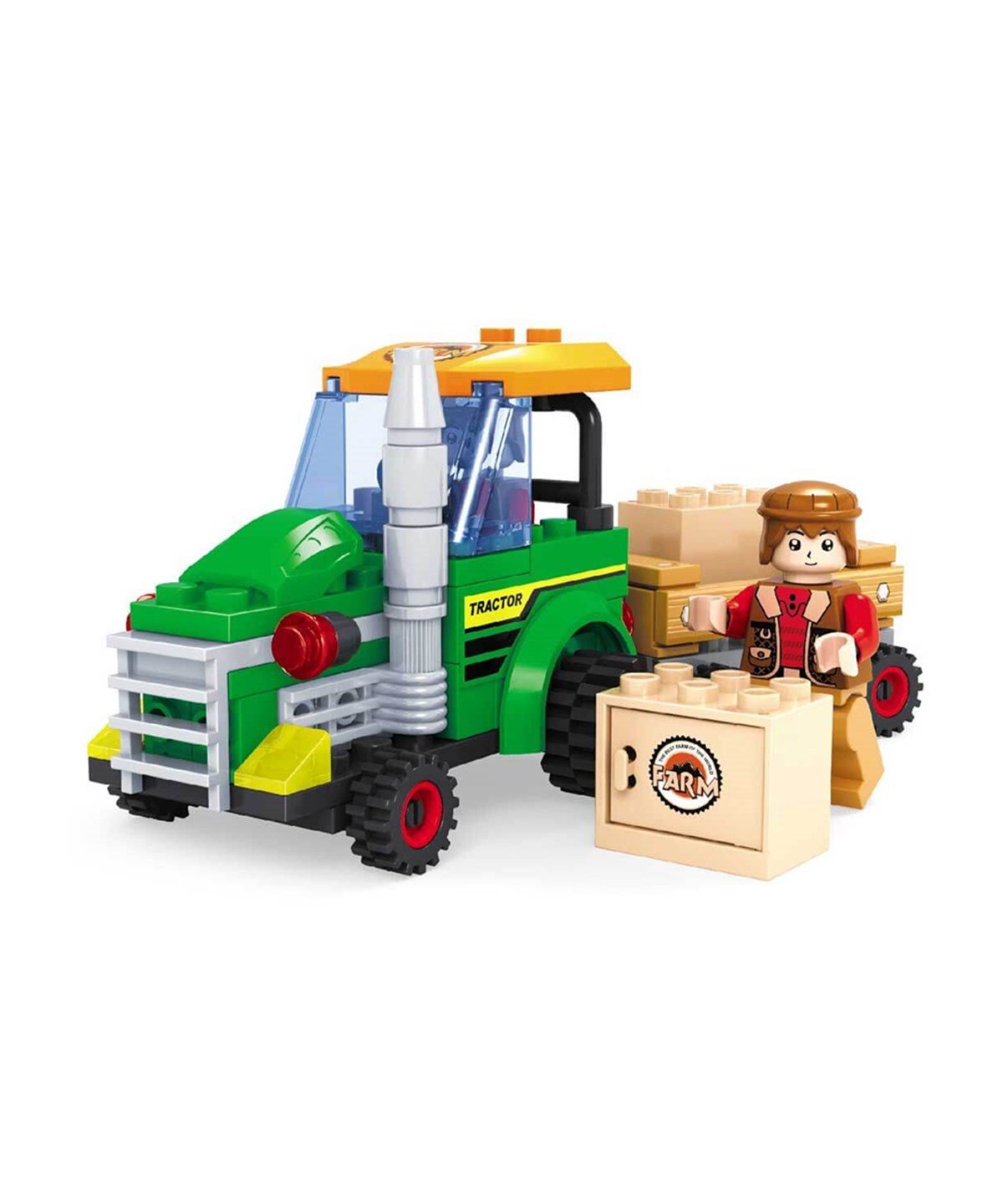 Diğer Lego Setleri, Sunman, BLX Farm Traktör ve Çekici 28401 103 Parça Lego Seti
