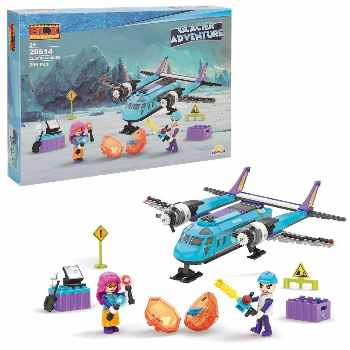 Diğer Lego Setleri, Sunman, BLX Glacier Buzullarda Keşif Uçağı 29614