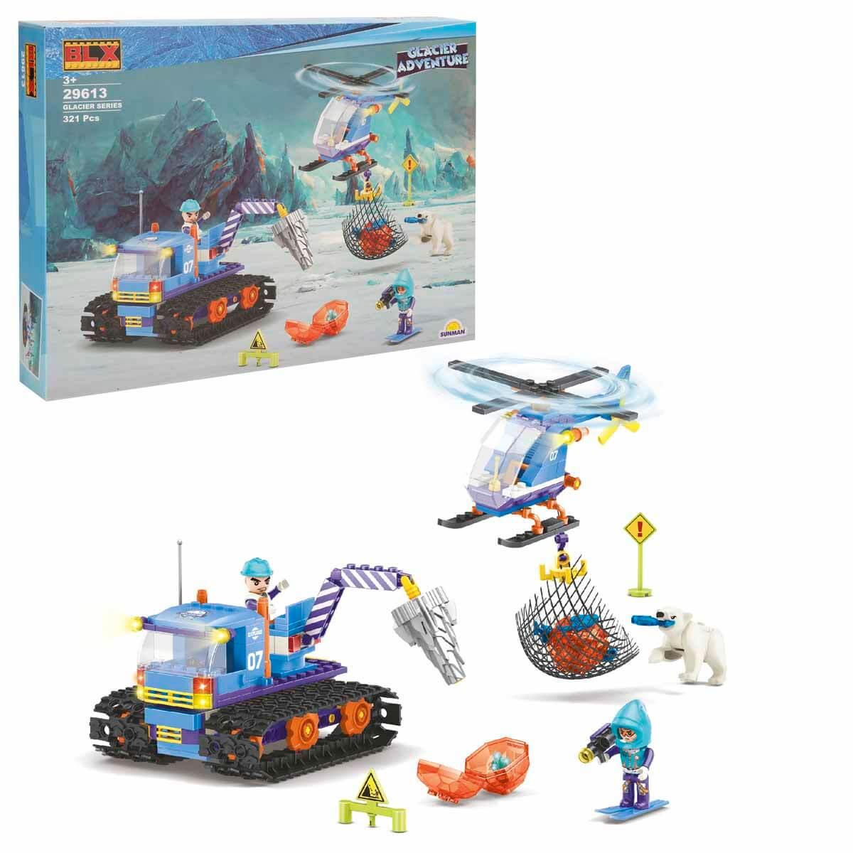 Diğer Lego Setleri, Sunman, BLX Glacier Kutup Keşif Aracı ve Keşif Ekibi 29613
