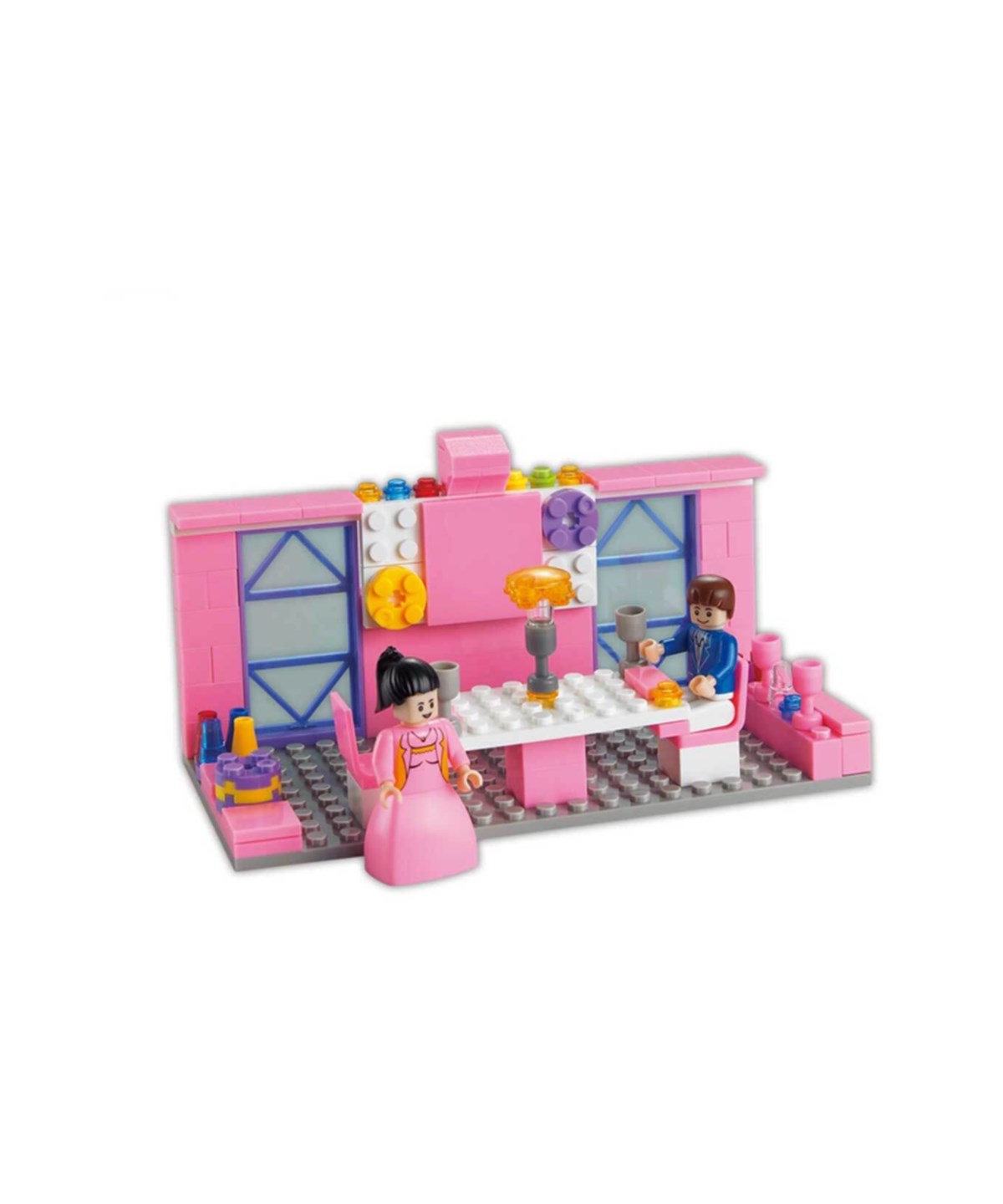 Diğer Lego Setleri, Sunman, BLX J5750A Sweet Girl Ev ve Kafe 21366 Kafe Modeli