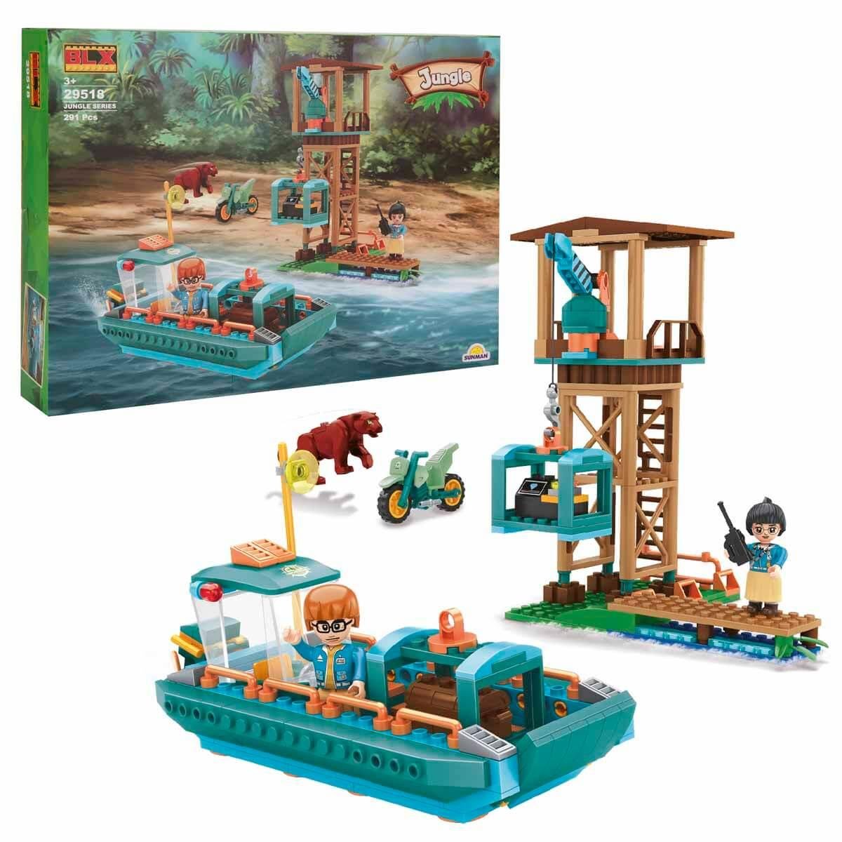 Diğer Lego Setleri, Sunman, BLX Jungle Orman Keşif Ekibi ve Gemileri 29518