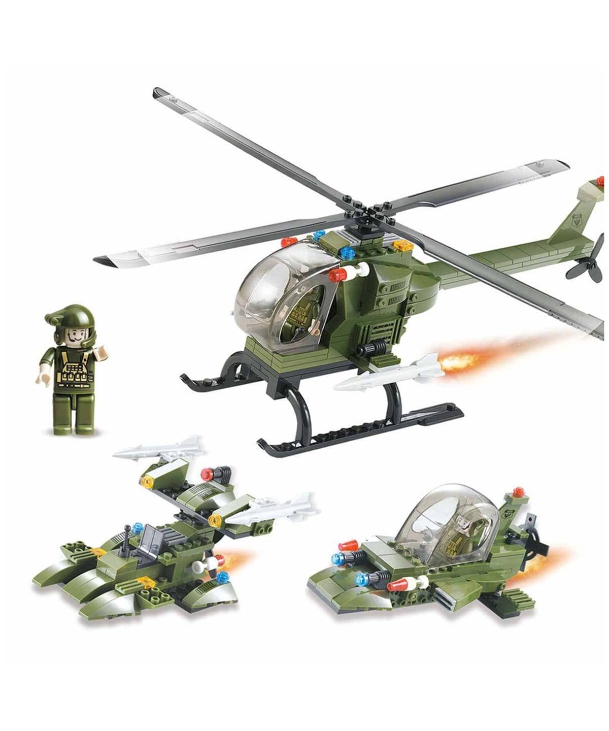 Diğer Lego Setleri, Sunman, BLX Military Force Askeri Uçak J5822A 189 Parça Lego Seti