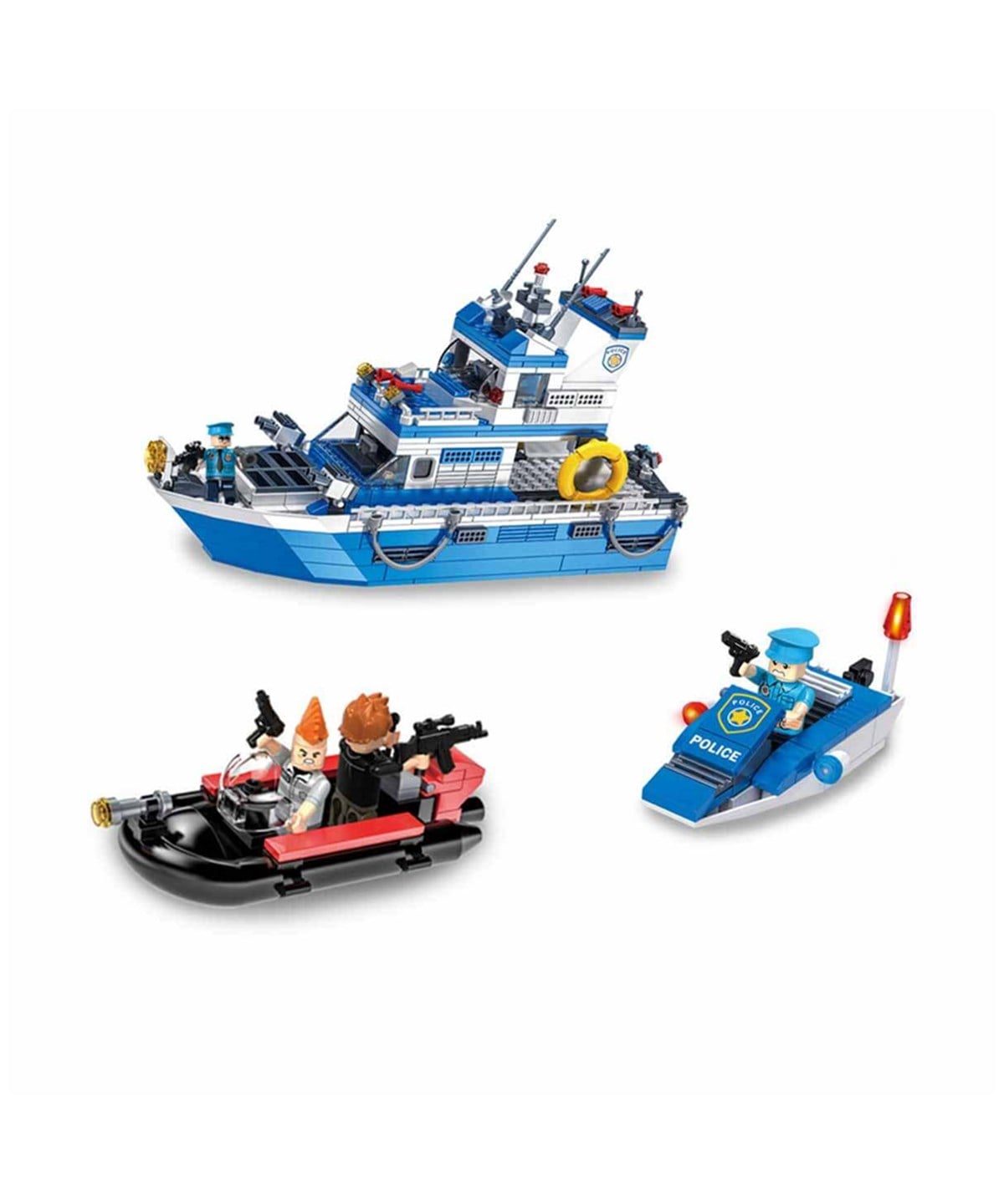 Diğer Lego Setleri, Sunman, BLX Police Polis Serisi C0607 540 Parça Lego Seti