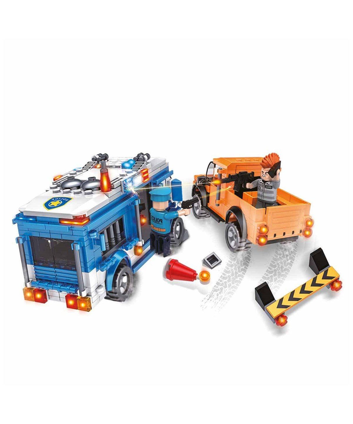 Diğer Lego Setleri, Sunman, BLX Police Polis Serisi C0605 586 Parça Lego Seti