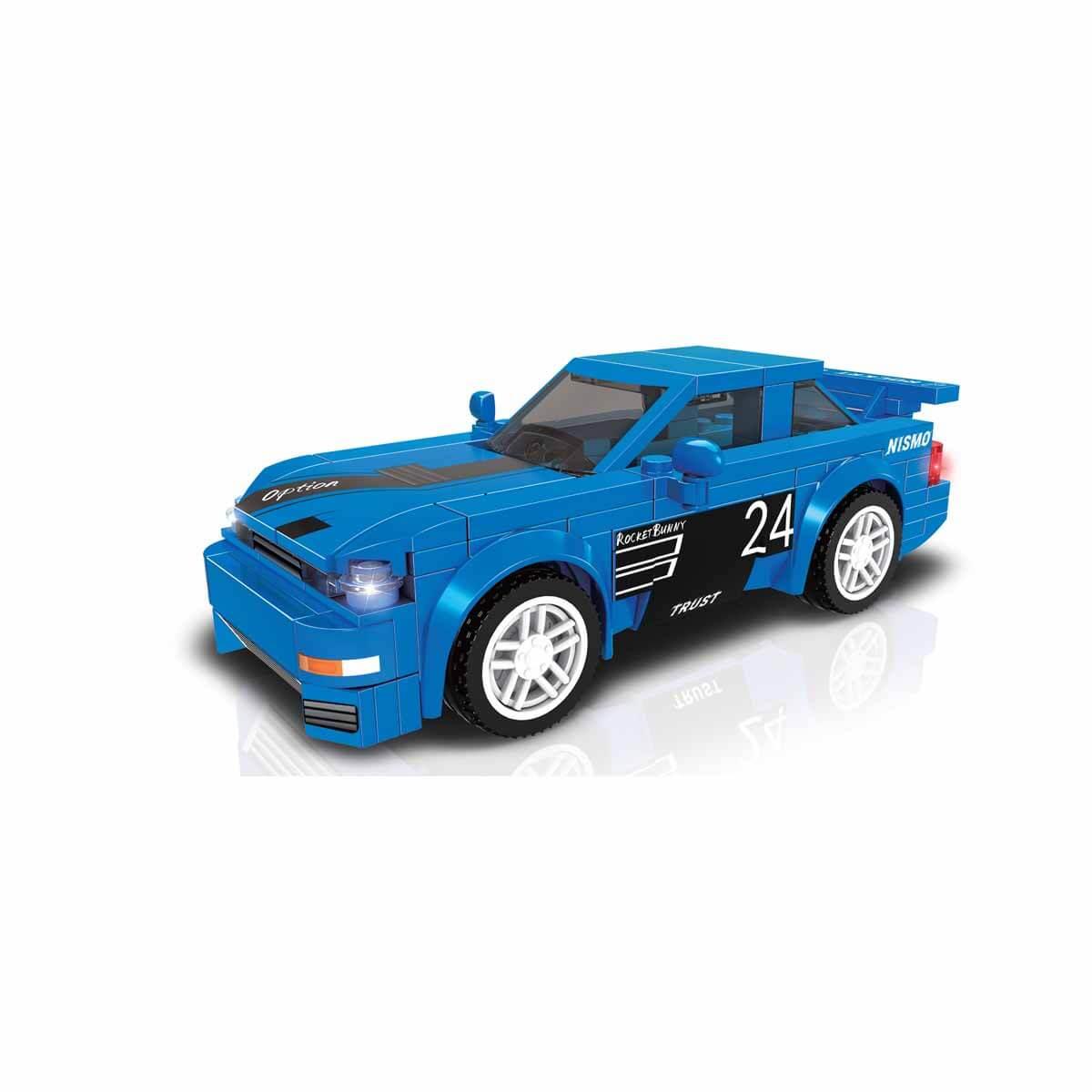 Diğer Lego Setleri, Sunman, BLX Racing Yarış Arabaları C0312 92816 Mavi Araba 146 Parça