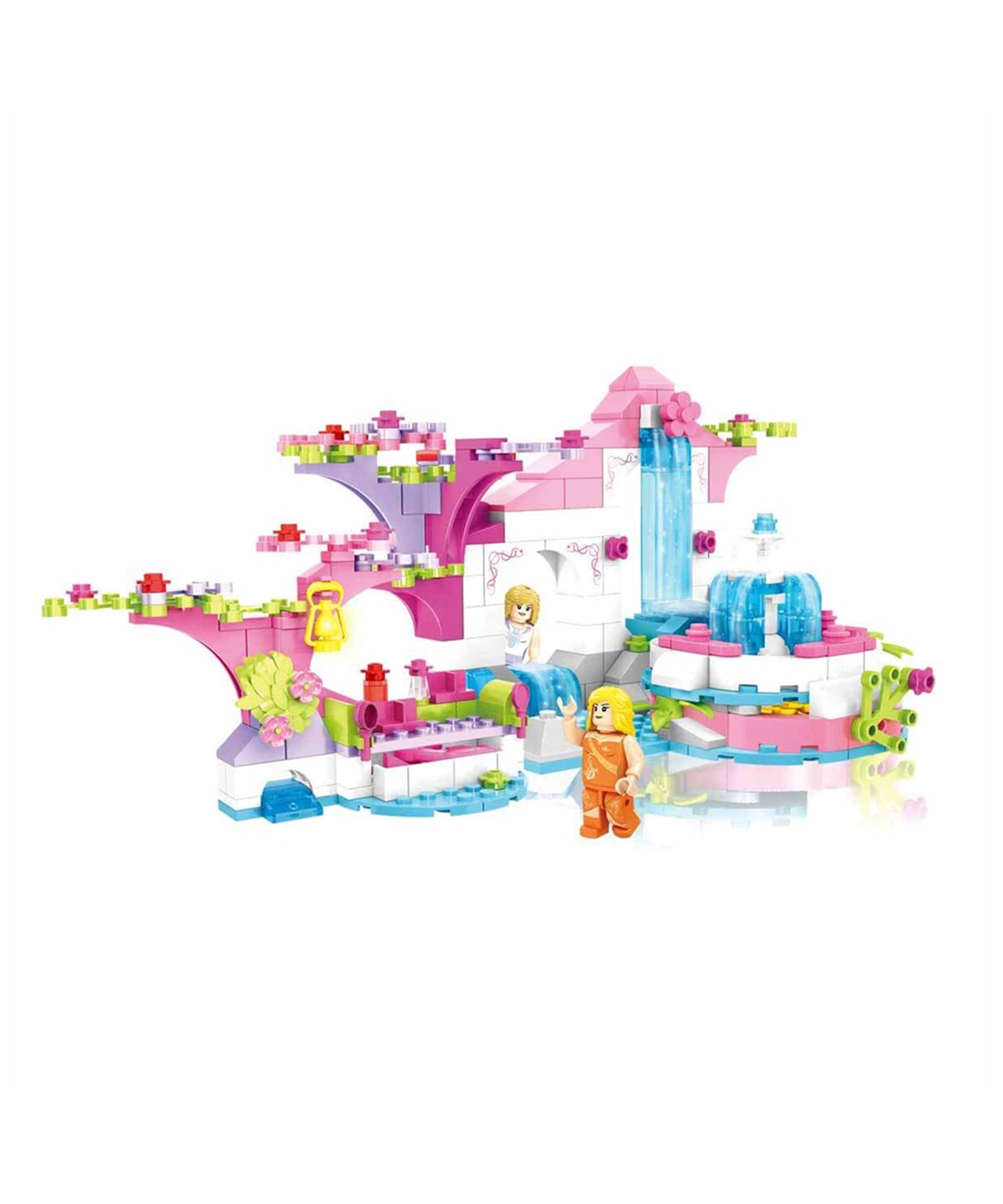 Diğer Lego Setleri, Sunman, BLX Sweet Girl Sihirli Havuz C0214 288 Parça Lego Seti